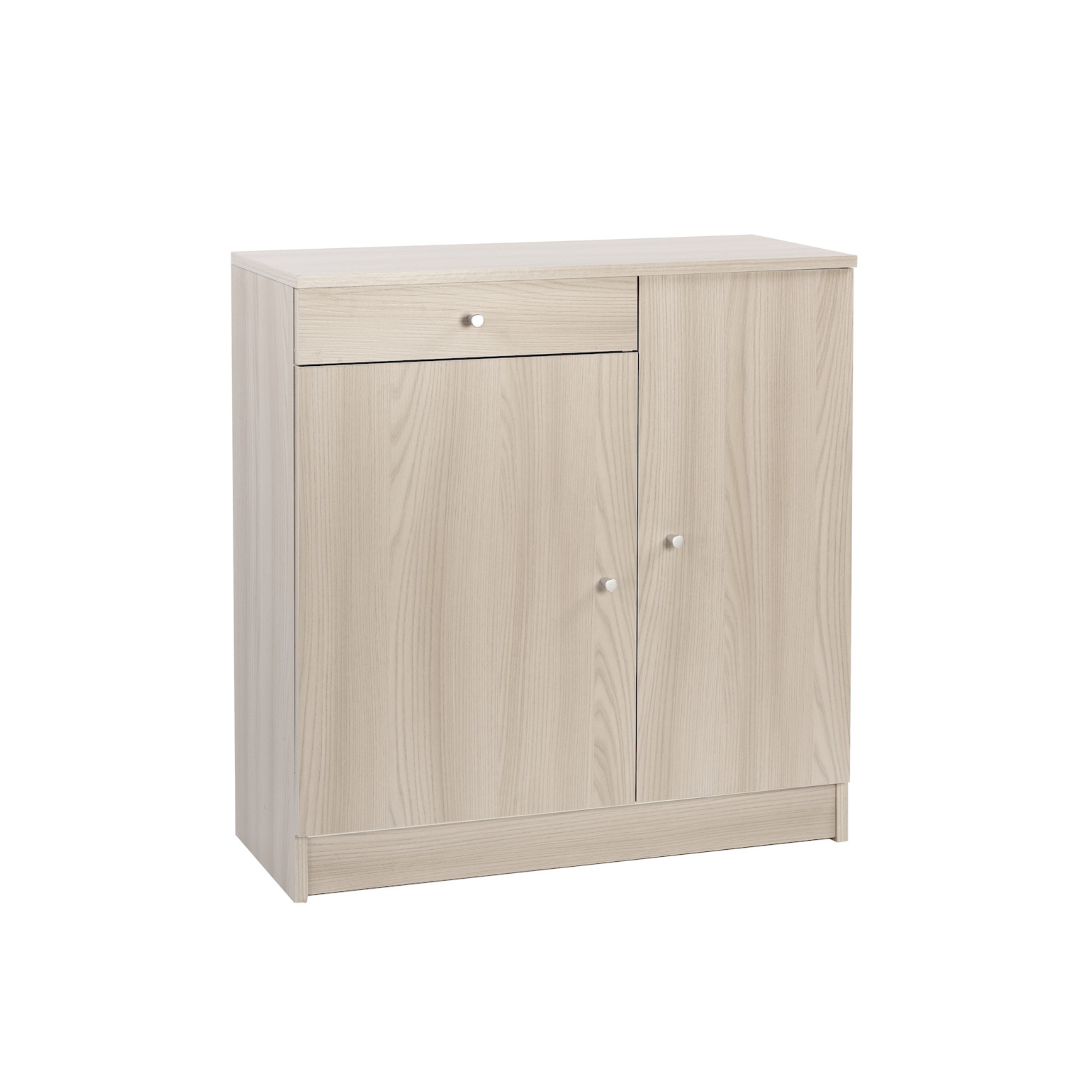 Meuble d'entrée moderne "Elisa" en bois avec 2 portes 1 tiroir 77x34 cm 80h