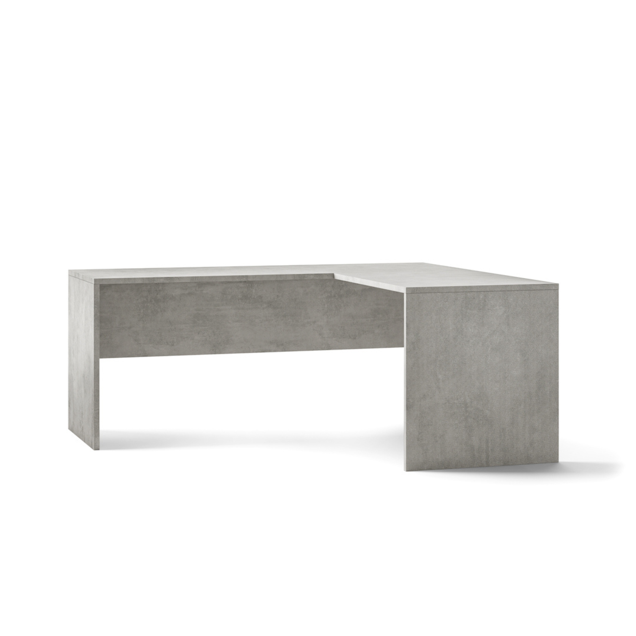 Scrivania angolare spaziosa "Sofia" moderna in legno cm 180x169 76h