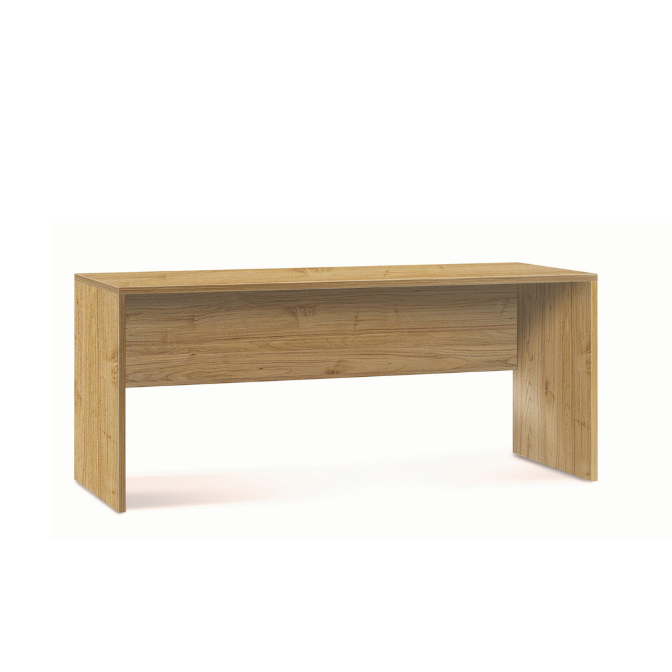 Scrivania in legno "Siria" da ufficio vintage cm 180x69 76h