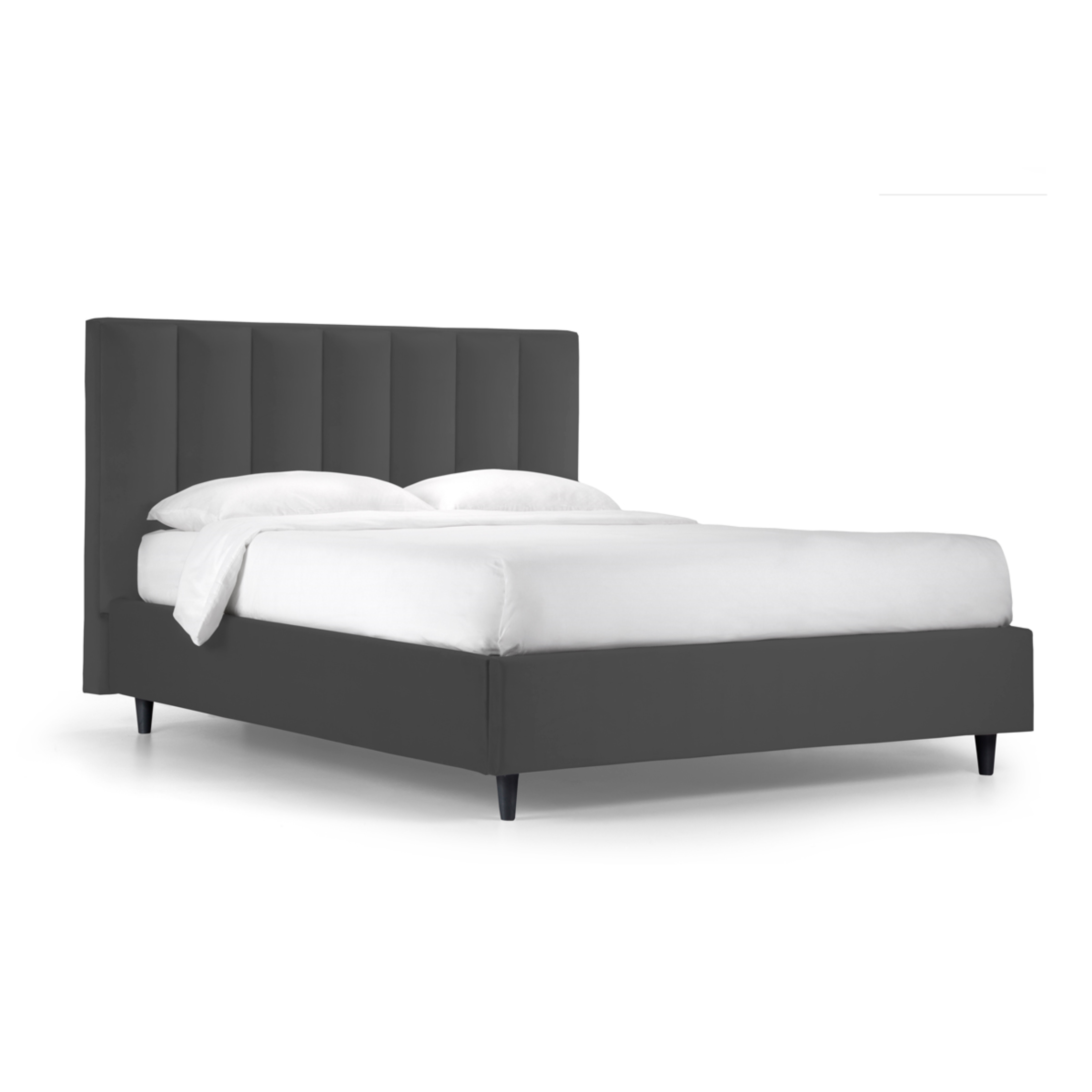 Letto contenitore "Parigi" in velluto