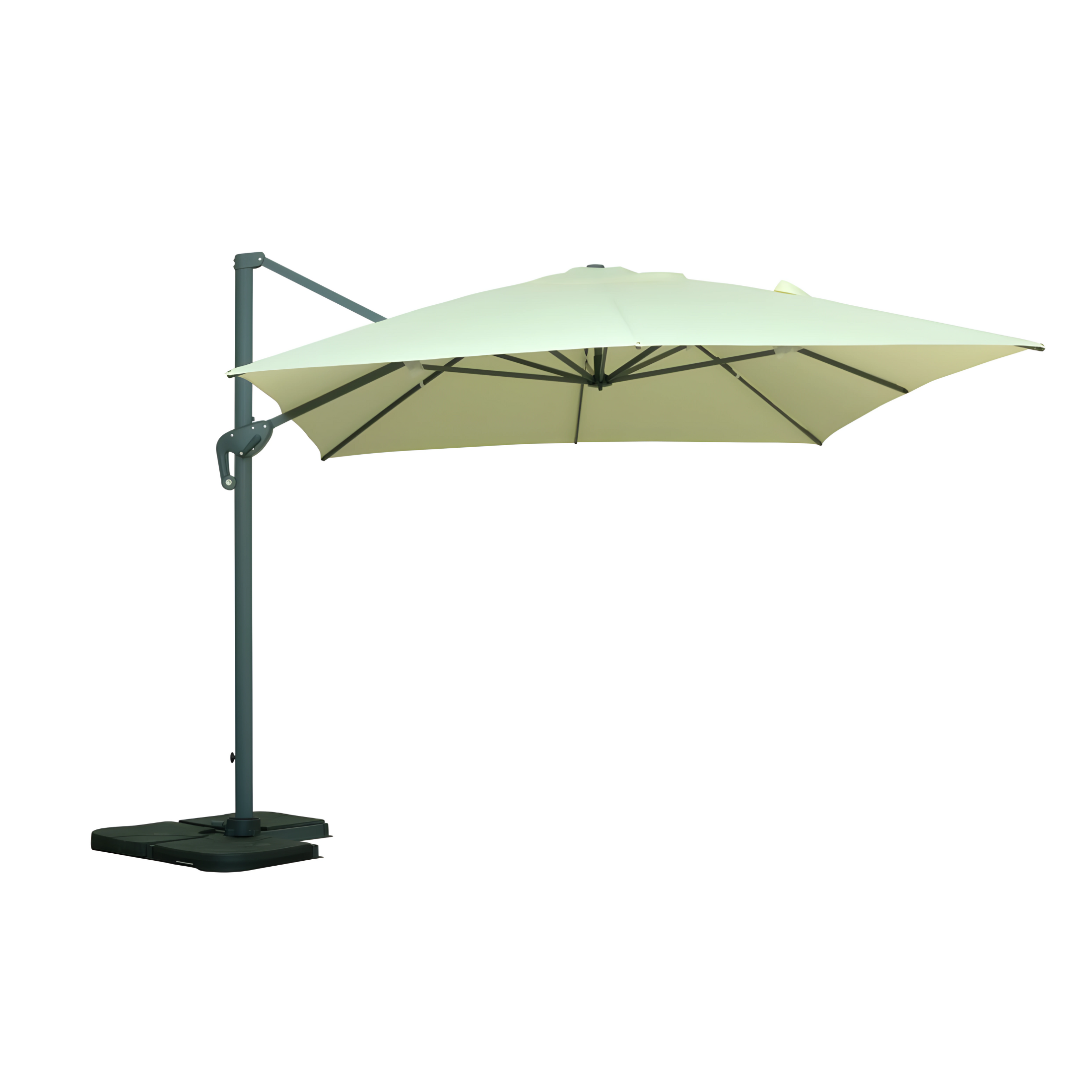 Ombrellone moderno da giardino "Palermo" 300x300 cm in alluminio