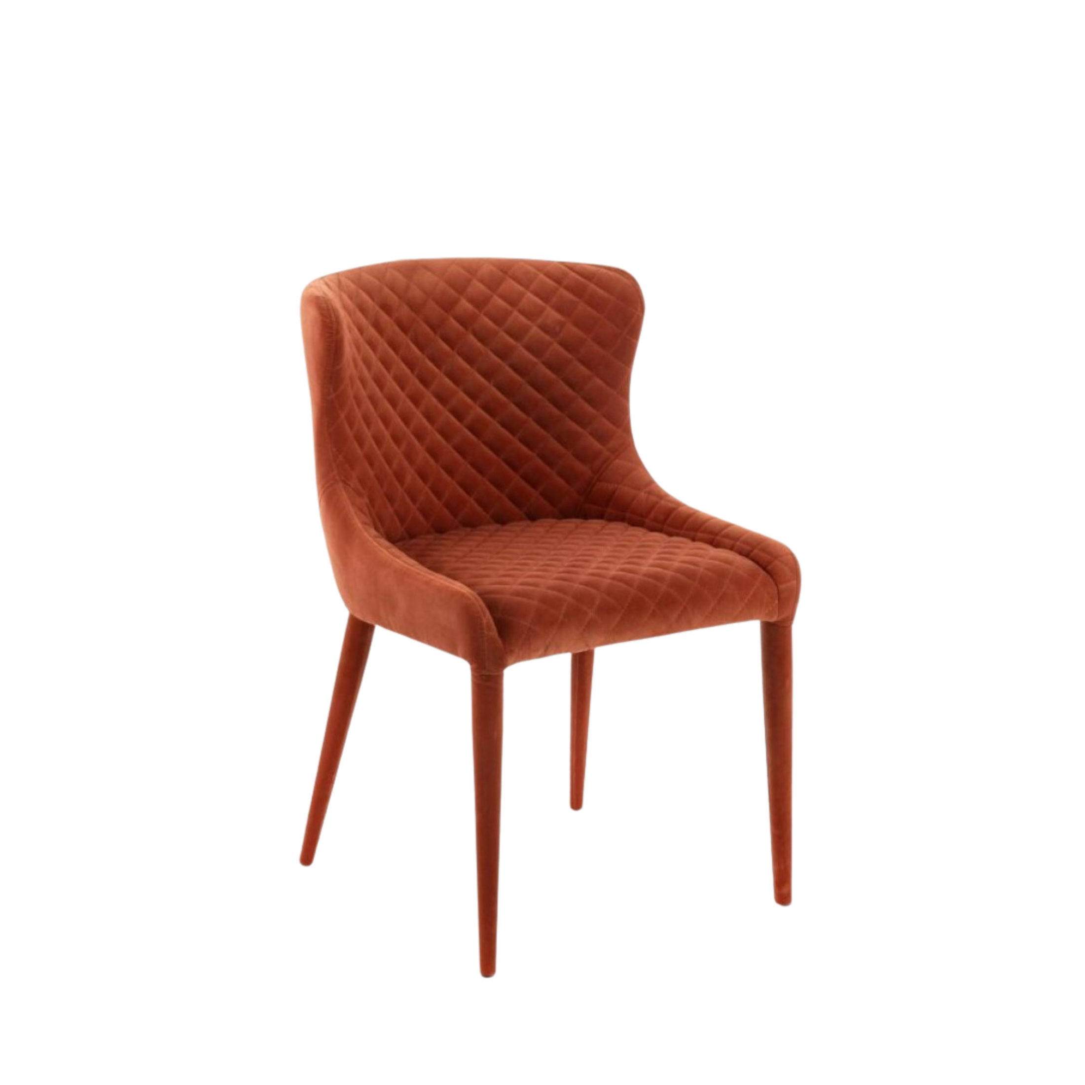 Fauteuil rembourré en tissu "Afrodite" avec pieds en métal 50,5x58 cm 83h