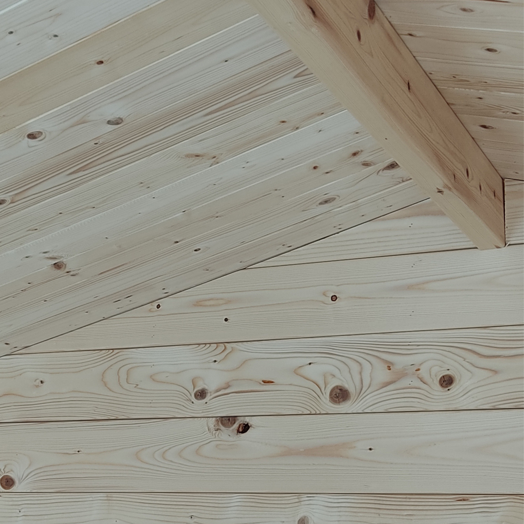 Casetta in legno da giardino abete grezzo Regis mt2x2x2h