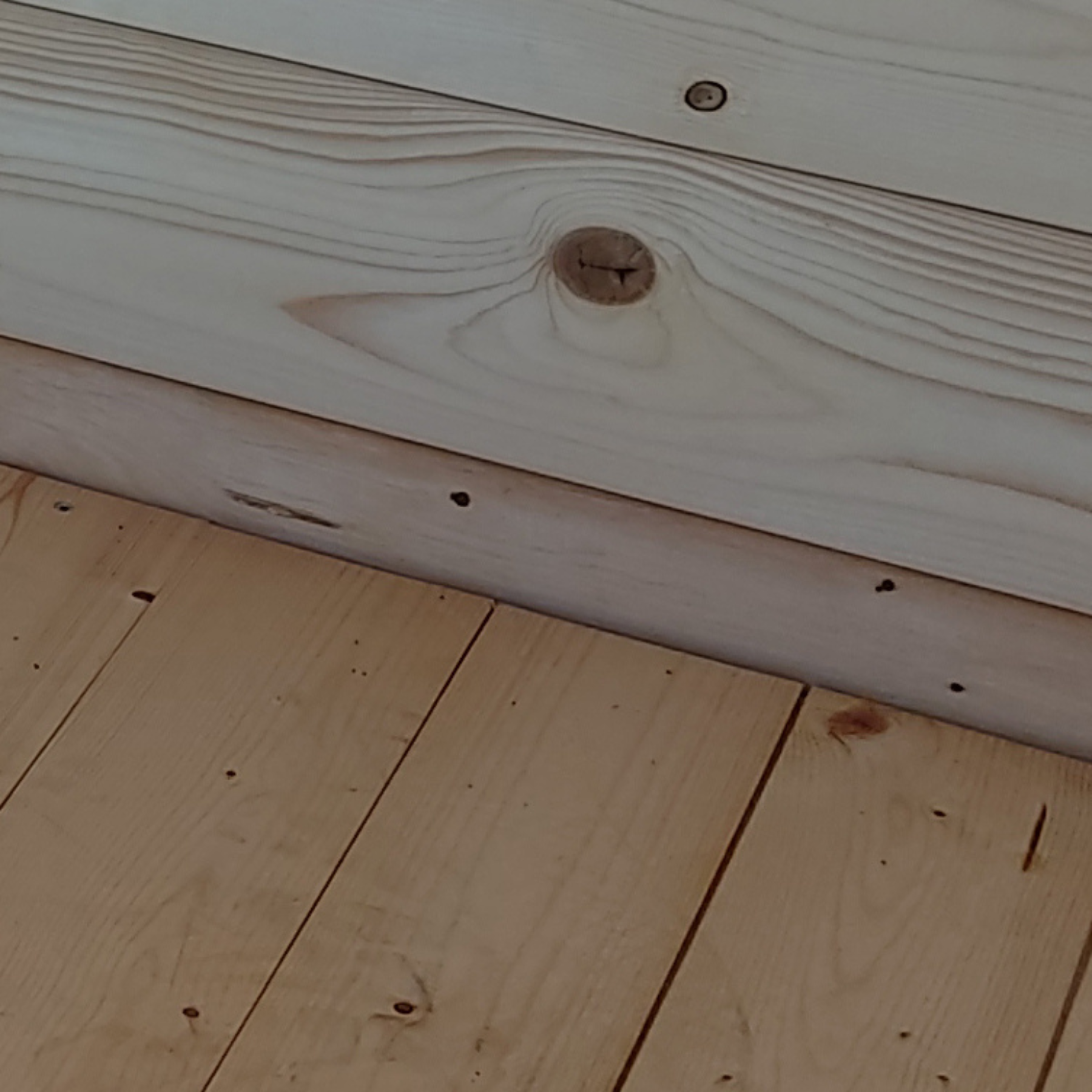 Casetta da giardino "Regis" in abete grezzo cm 200x200 200h