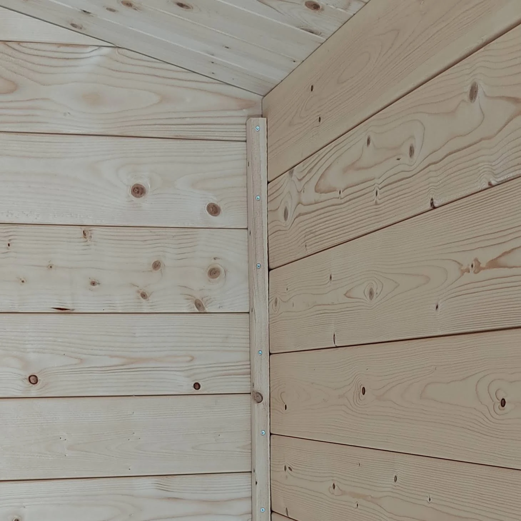 Abri de jardin préfabriqué en bois "Hobby" 146x146 cm 200h