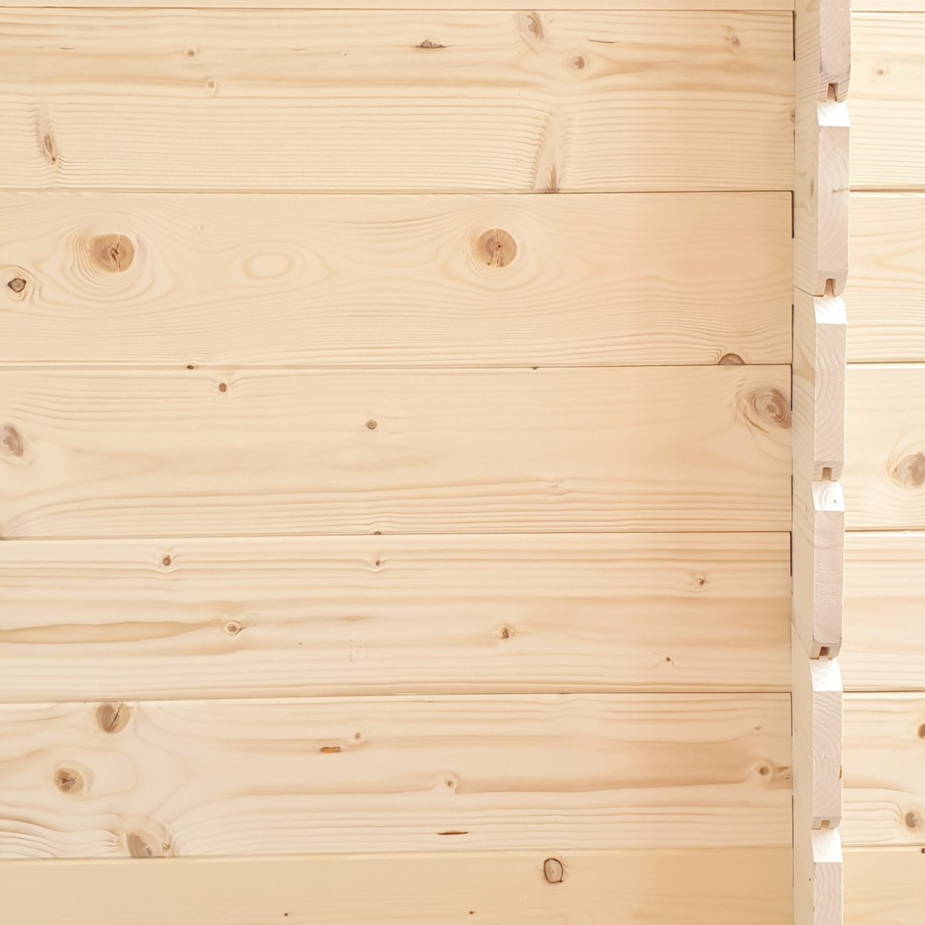 Abri de jardin en bois avec porte double fenêtre "Hobby" 200x200 cm 200h