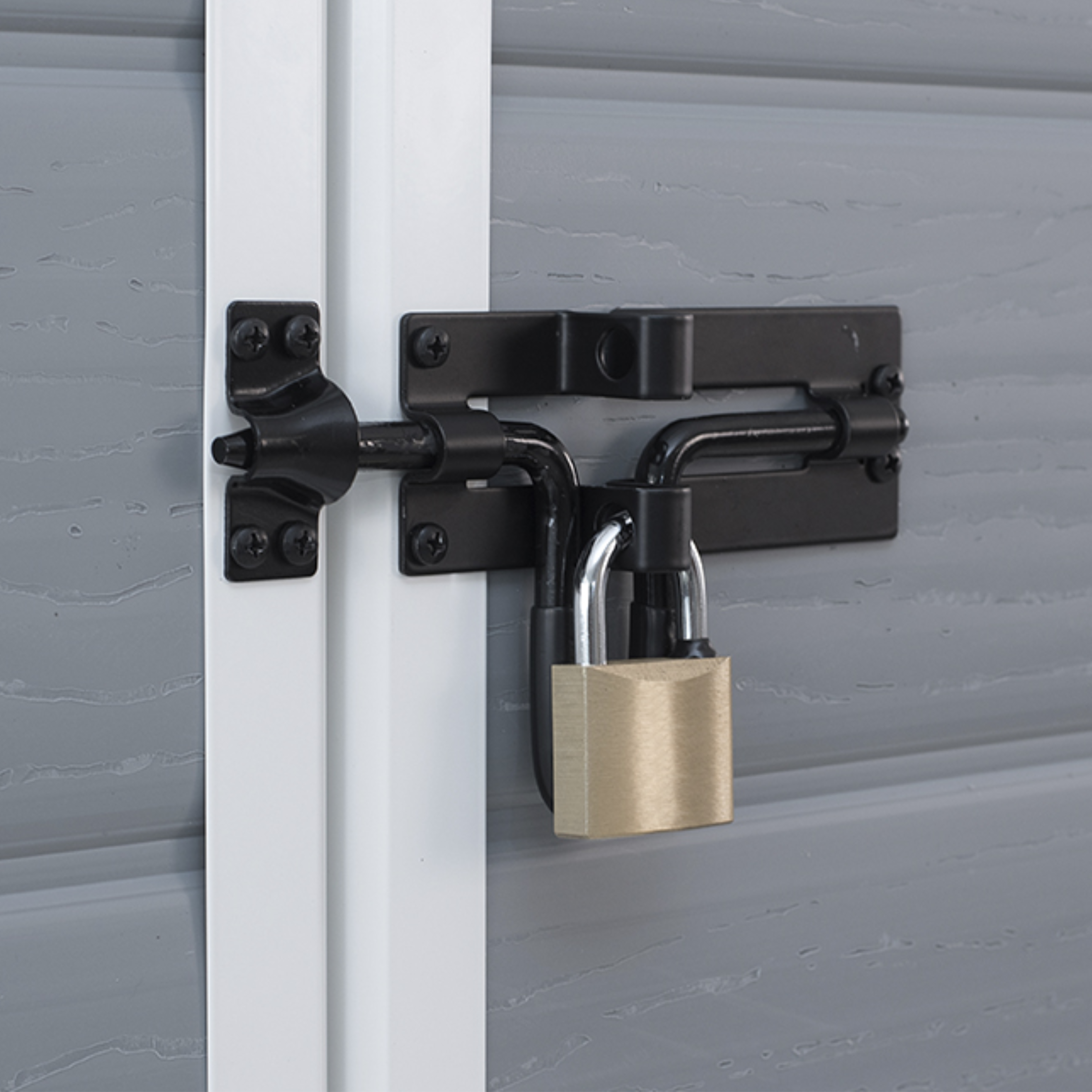 Casetta da giardino in resina "Pent" con finestra frontale cm 184x111 200h