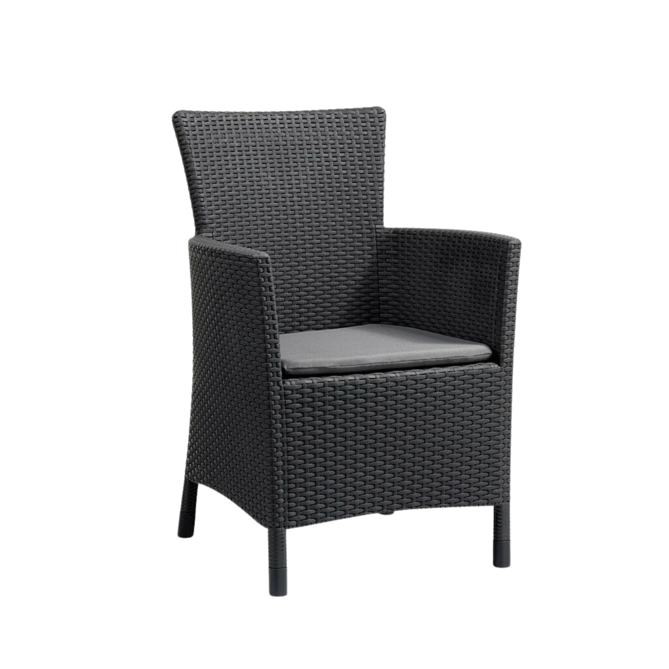 Set salottino "Amadeo" da giardino con 2 poltrone e 1 tavolino