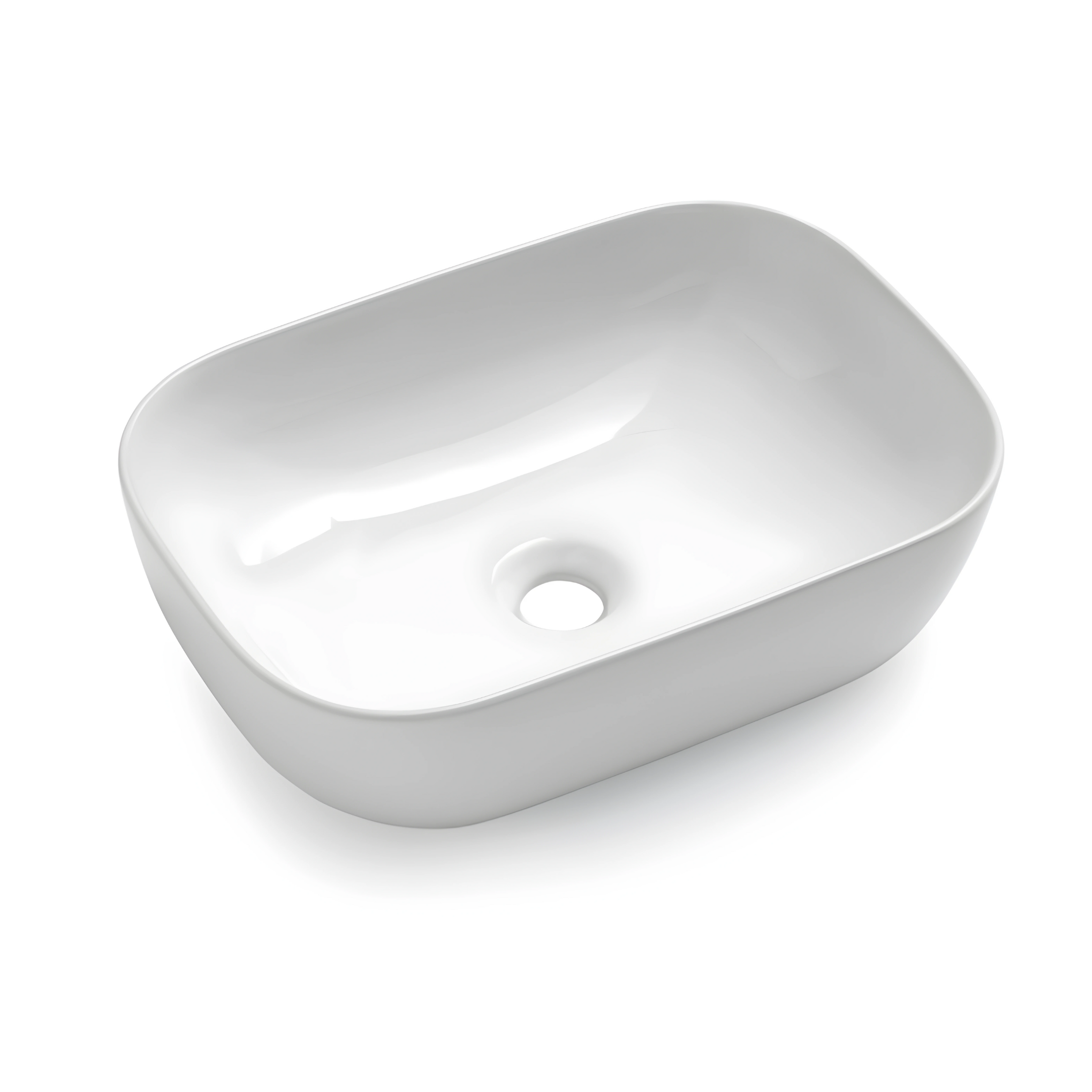 Meuble de salle de bain suspendu "Mixi e" 2 tiroirs 2 colonnes miroir LED vasque à poser