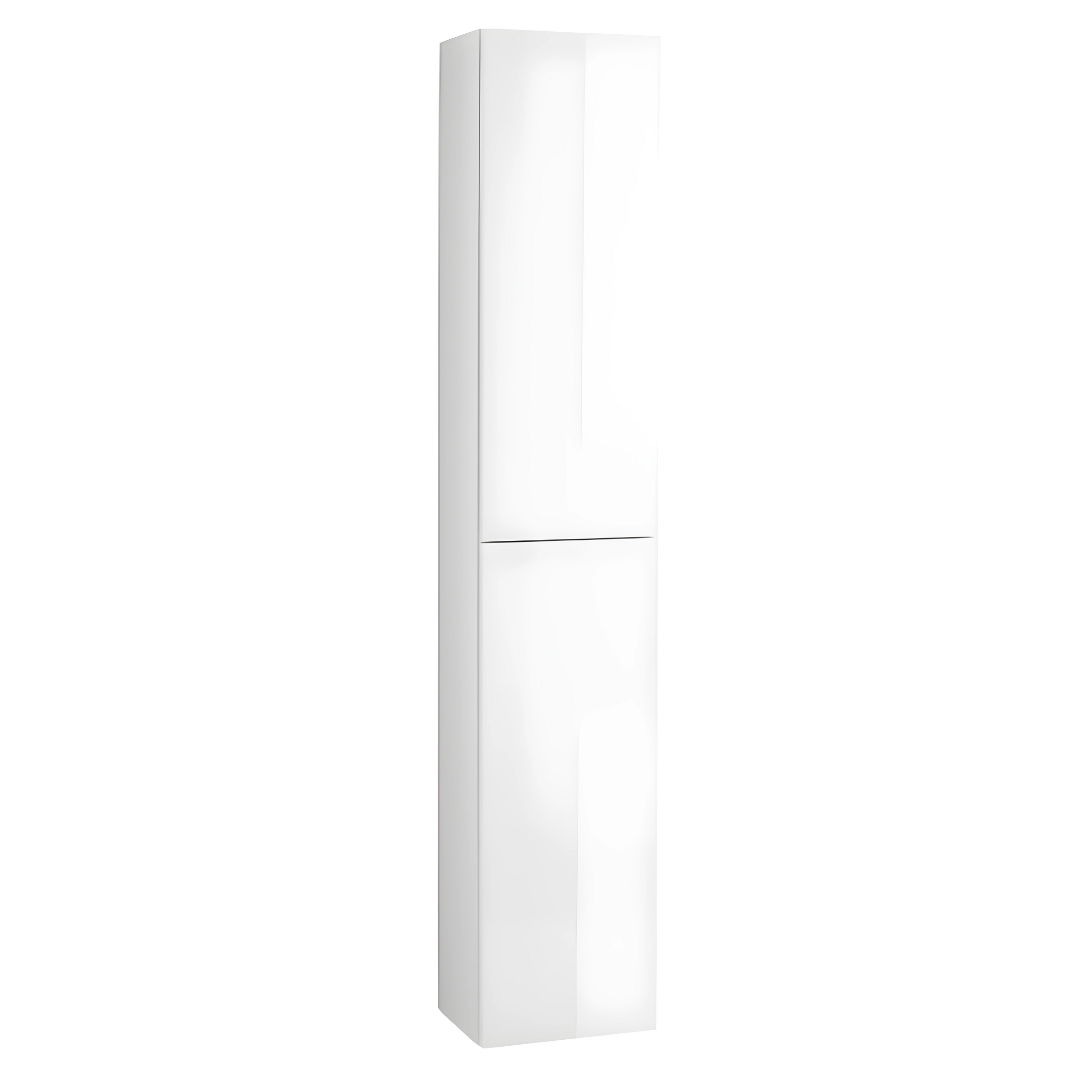 Mobile da bagno sospeso "Octavia" 2 cassetti 2 colonne lavabo da appoggio specchio Led