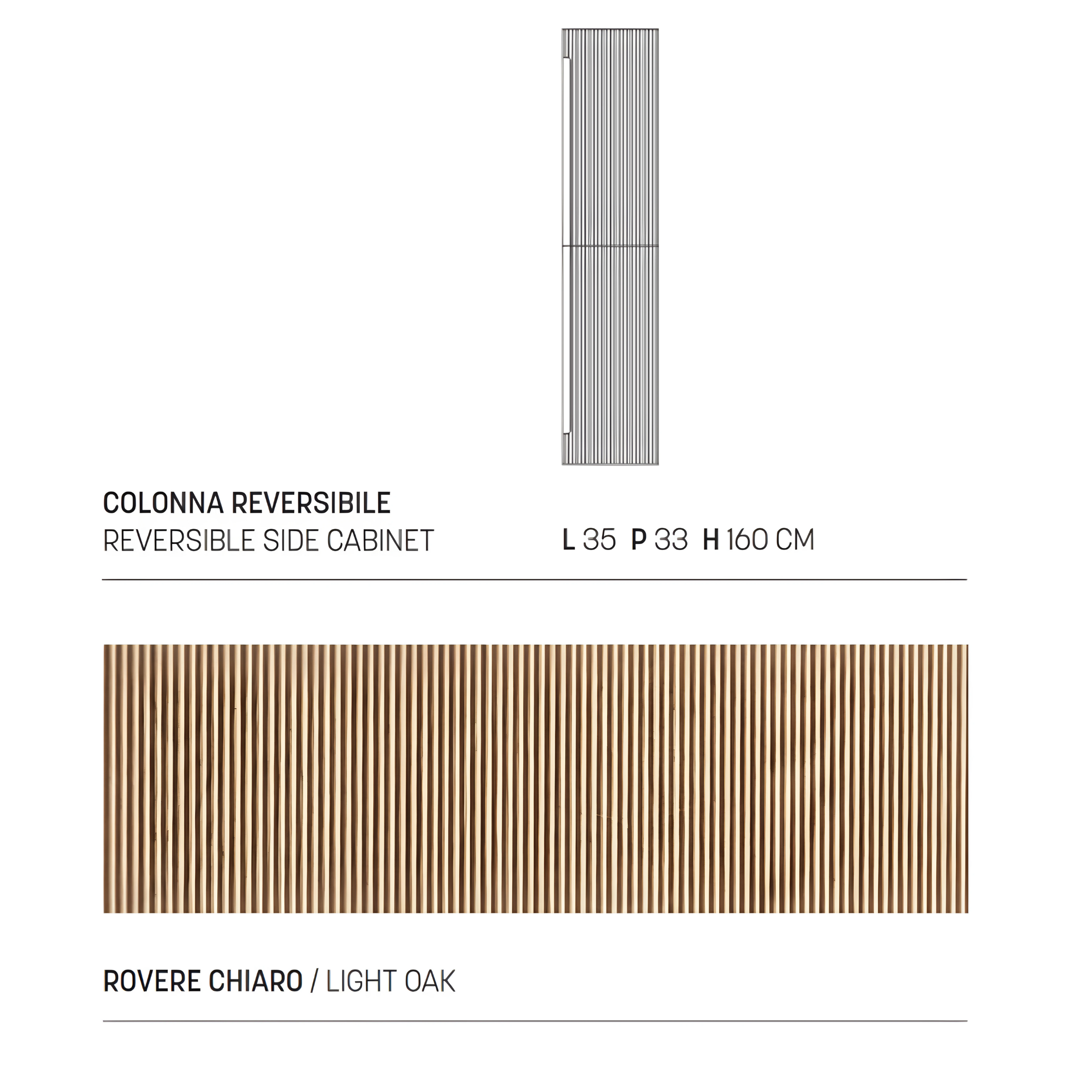 Mobile da bagno in legno "Eliot" con 2 cassetti lavabo e colonna sospesa