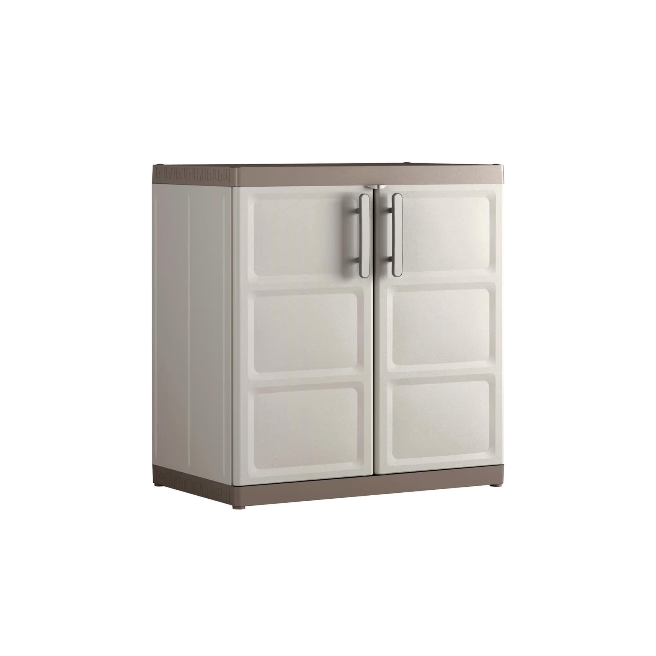 Armadio in resina antiurto da giardino "Bacas XL" con ripiani interni