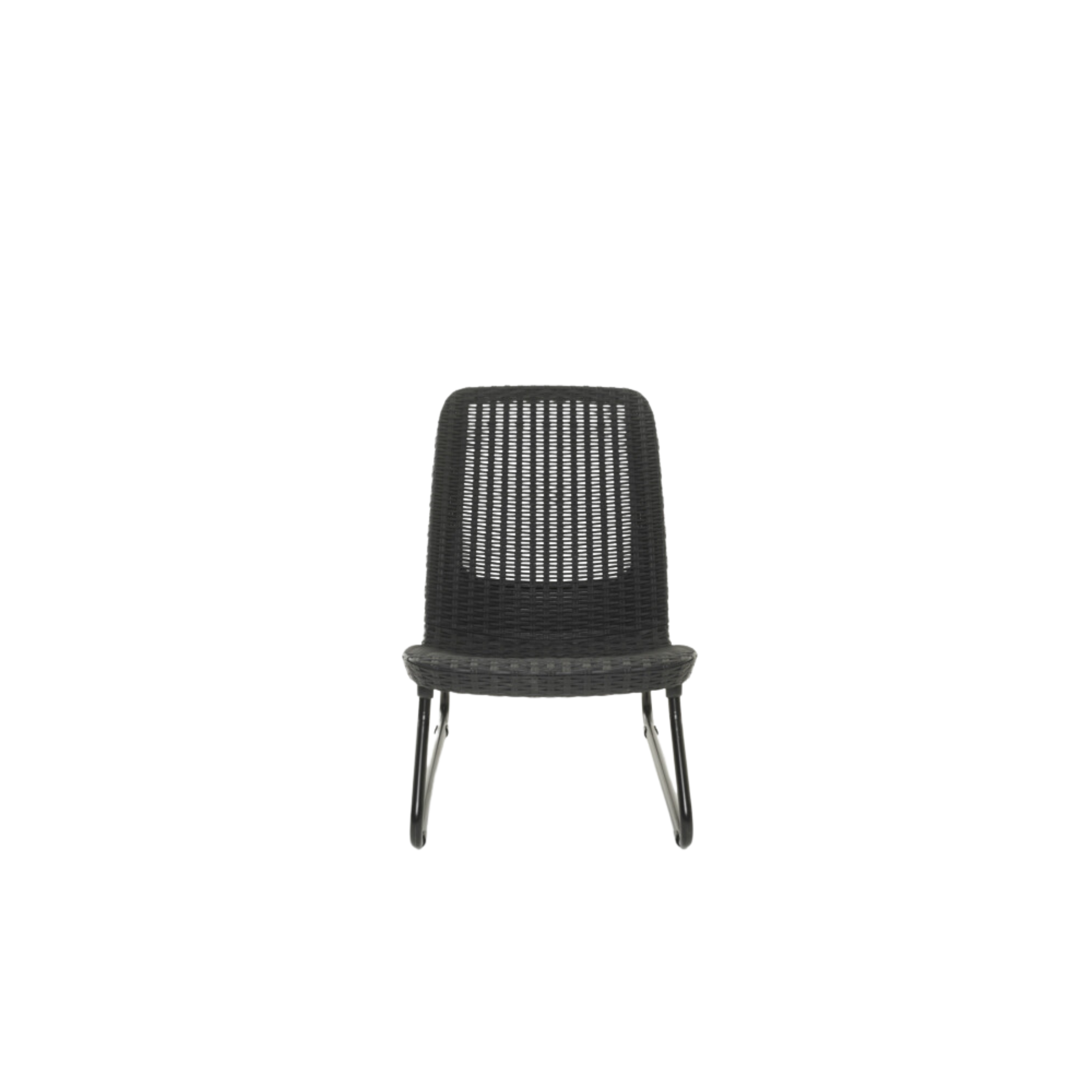 Set da esterno in resina "Rio Balcony" 2 poltrone + 1 tavolo moderno