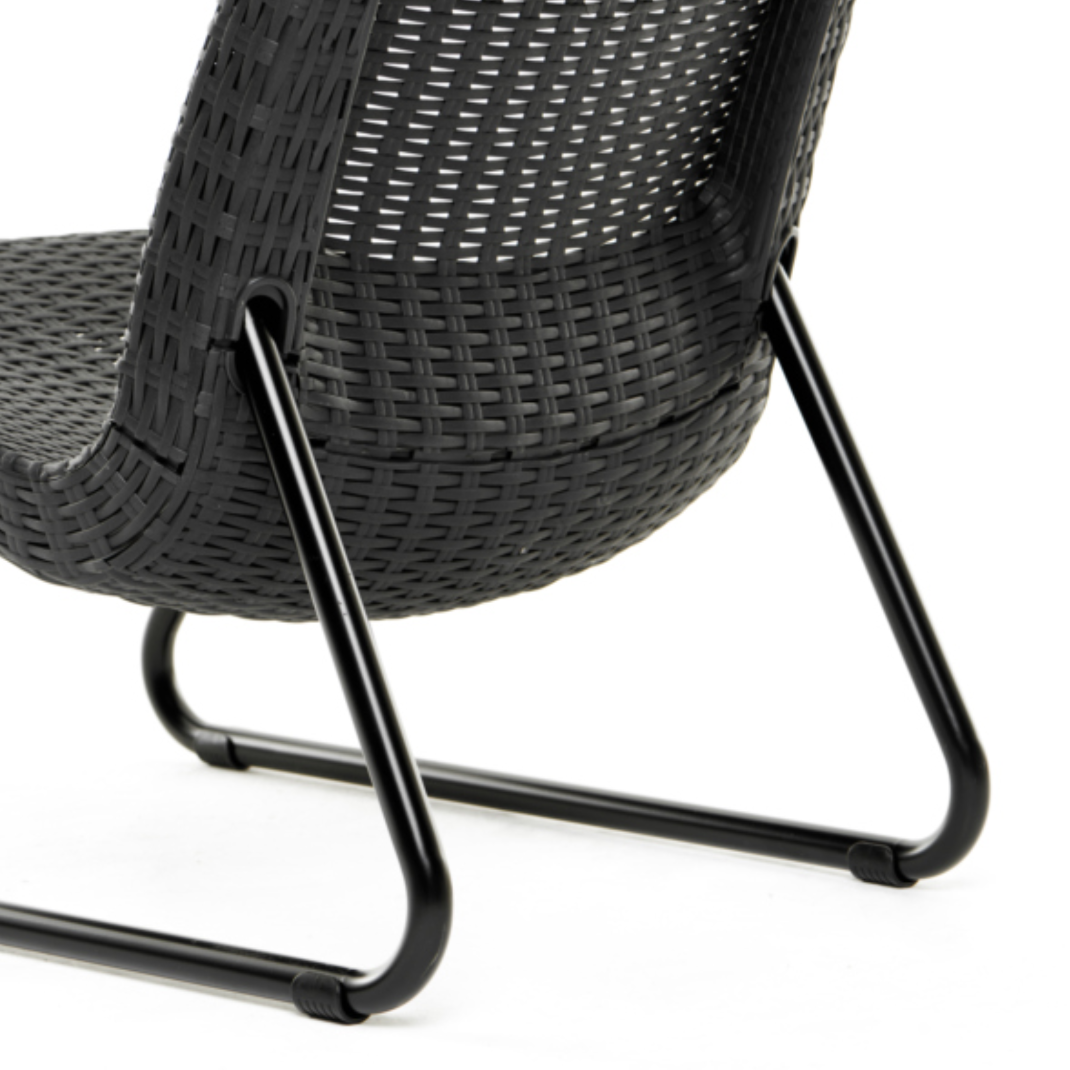 Set da esterno in resina "Rio Balcony" 2 poltrone + 1 tavolo moderno