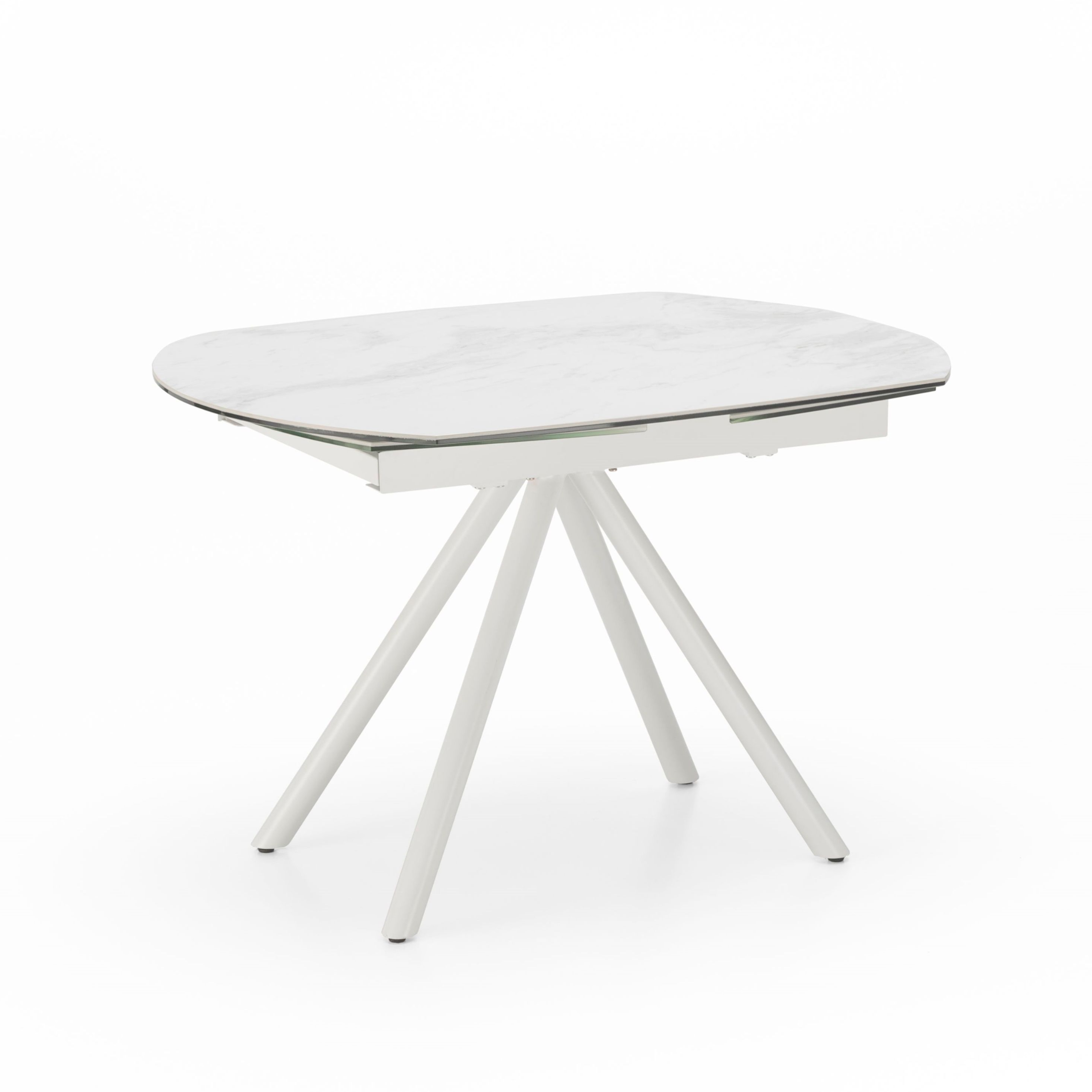 Table extensible "Kyoto Four" avec plateau en céramique 6 places 120/180x90 76h cm