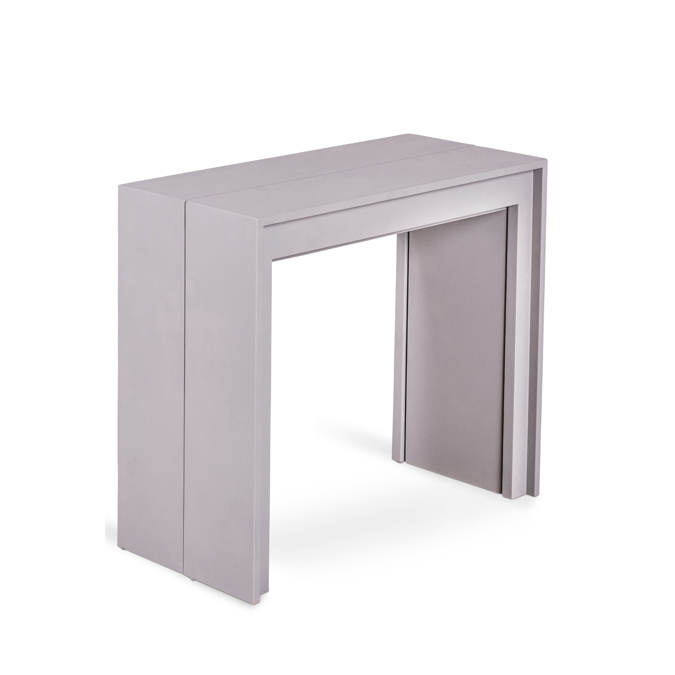 Tavolo allungabile consolle "Pinocchio" in legno laccato 10 posti cm 43/302x90 76h