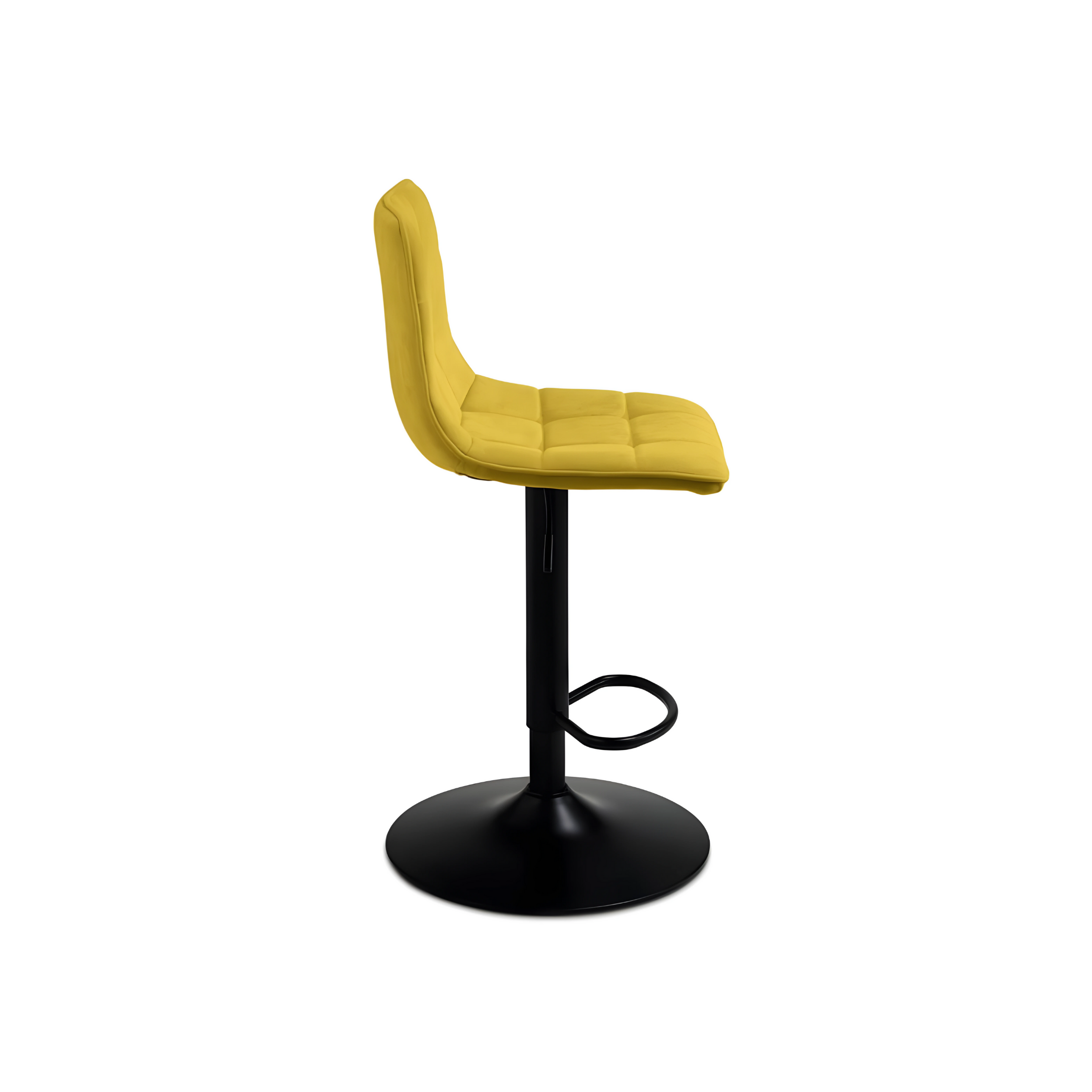 Set di sgabelli in tessuto "Milly" con seduta imbottita cm 45x45 91h