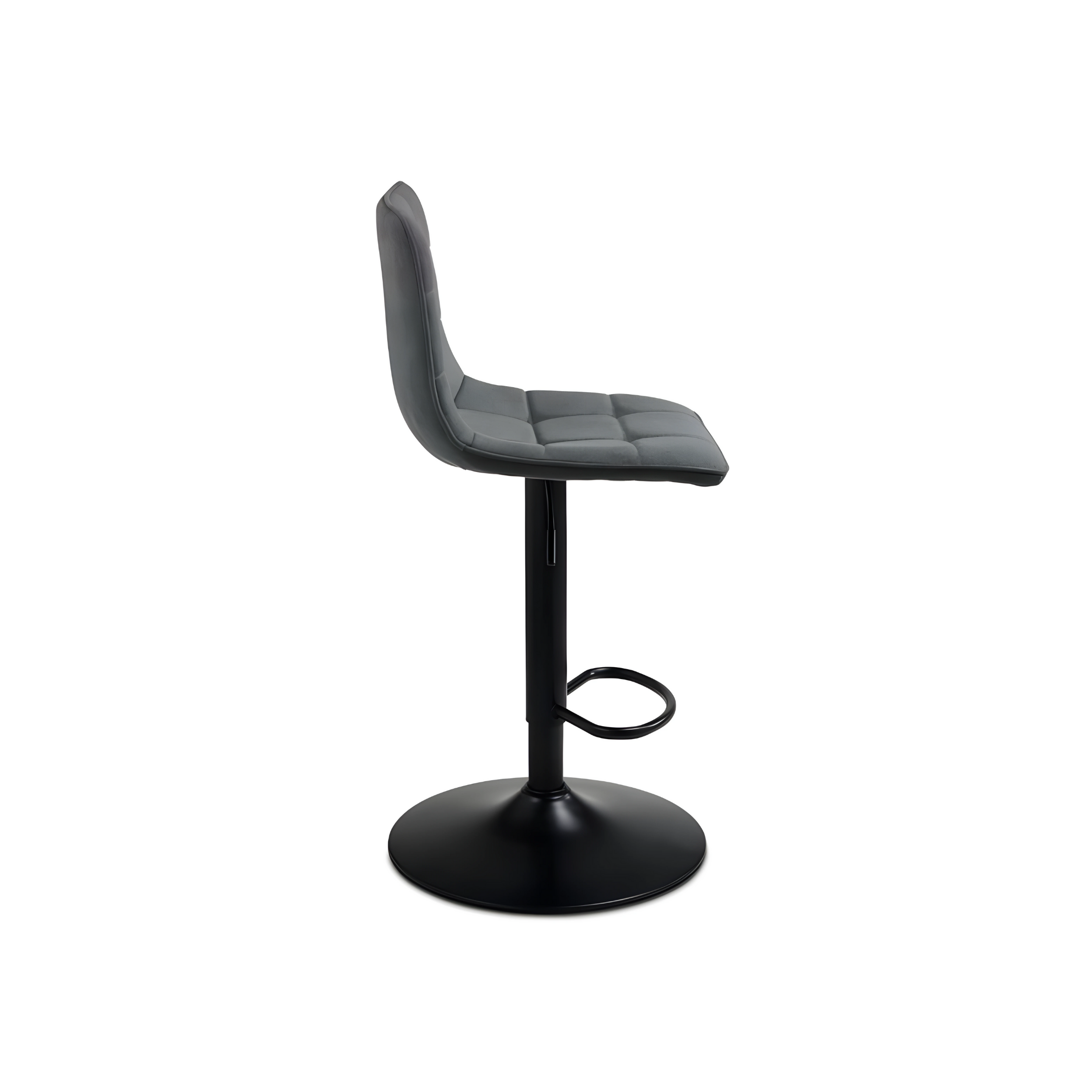 Set di sgabelli in tessuto "Milly" con seduta imbottita cm 45x45 91h