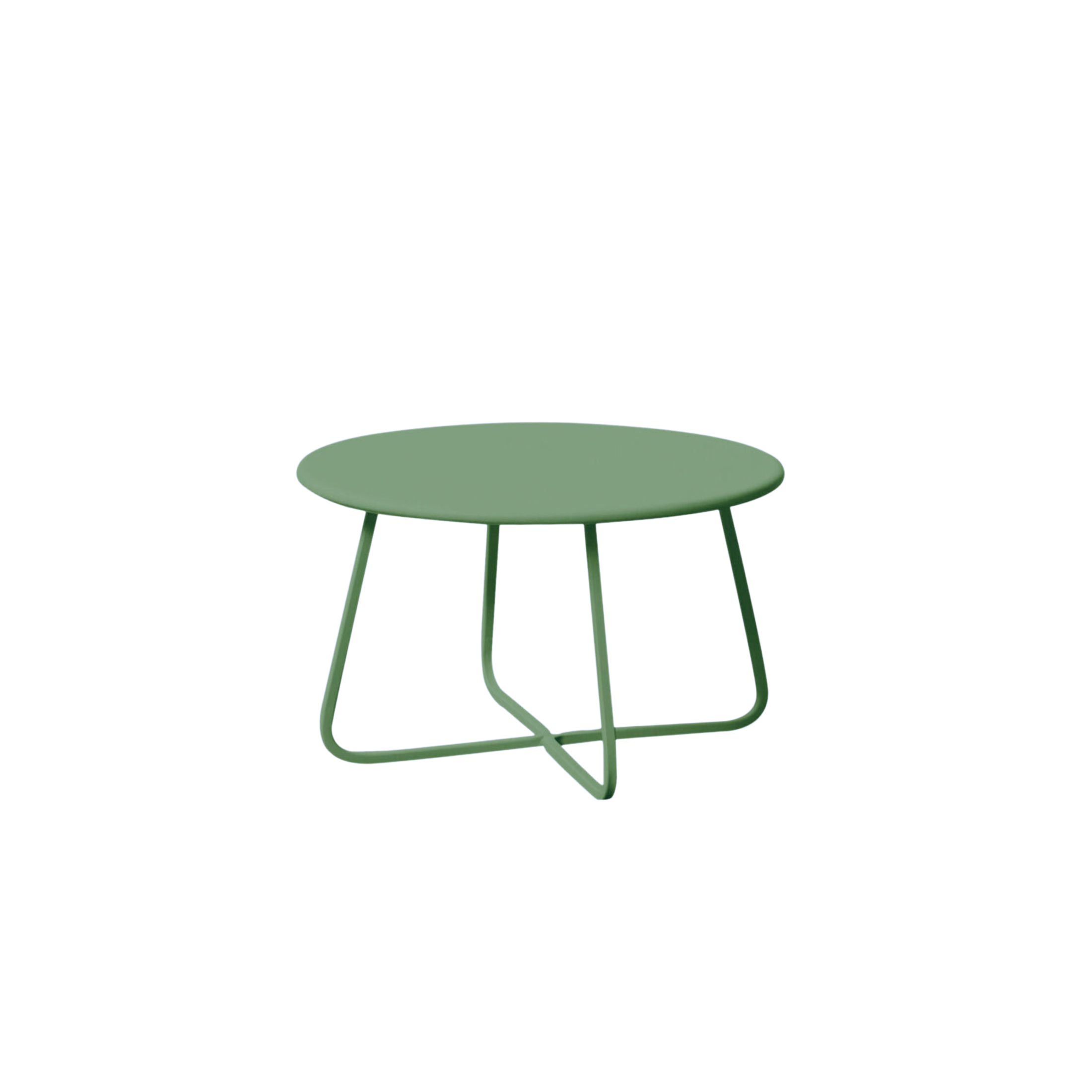 Table basse d'extérieur en métal "Daisy14" 65x65 cm 40h