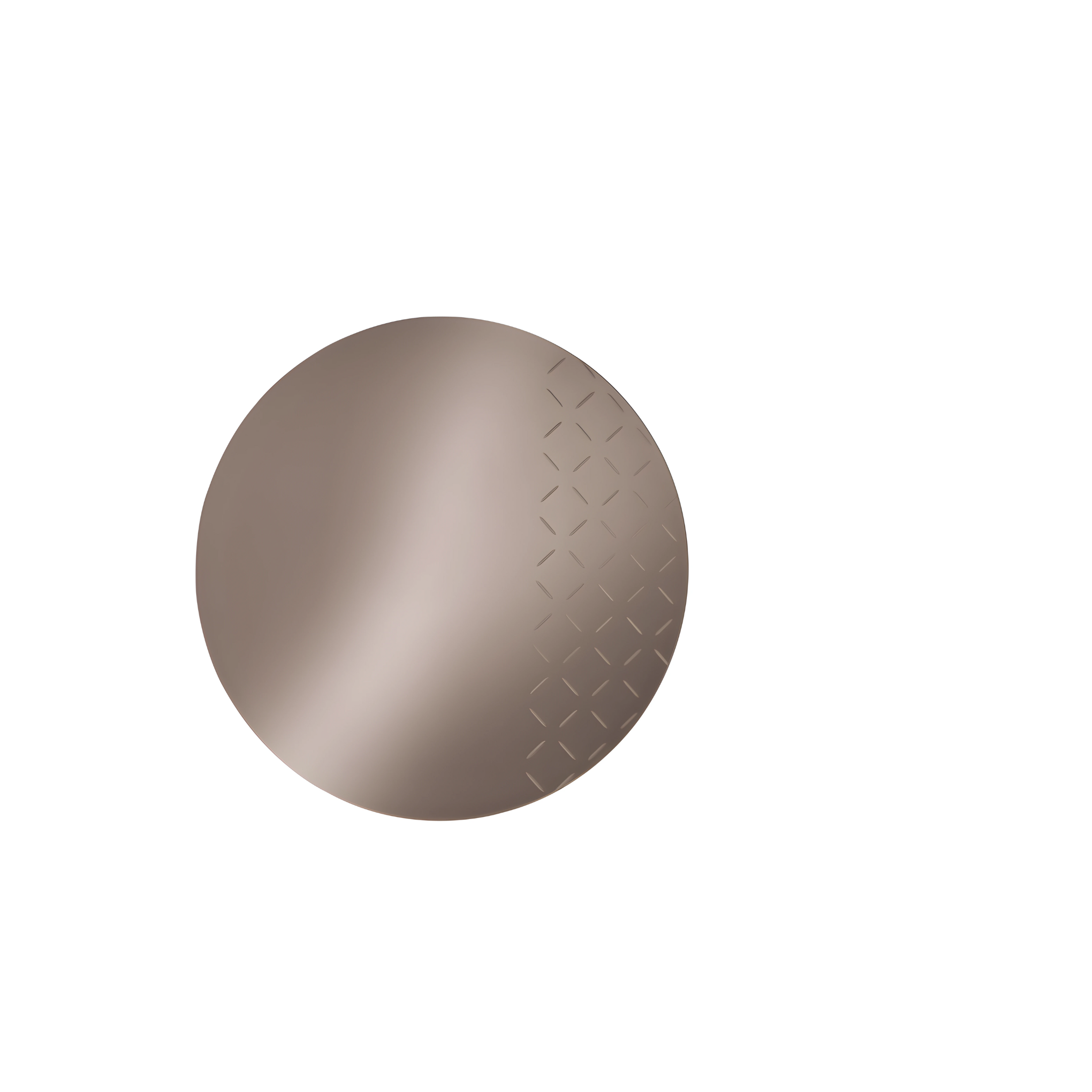 Miroir rond "Astro" à décors gravés Ø 110 cm