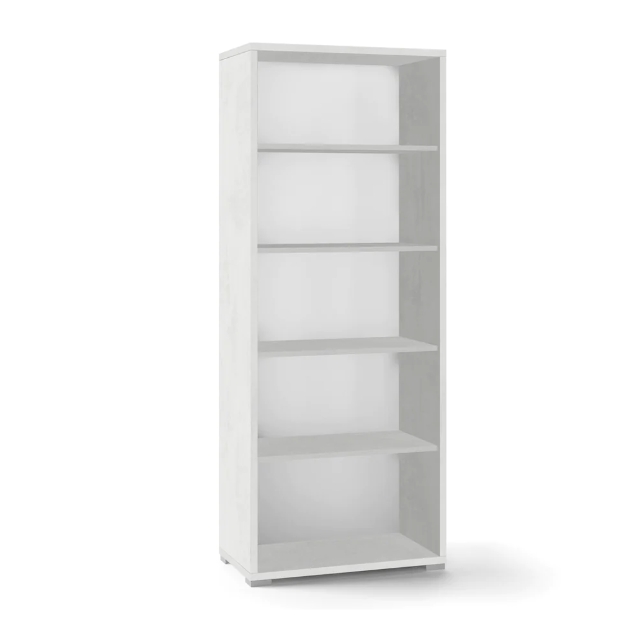 Bibliothèque moderne en bois à 5 étages "Essenza" cm 71x41 182h