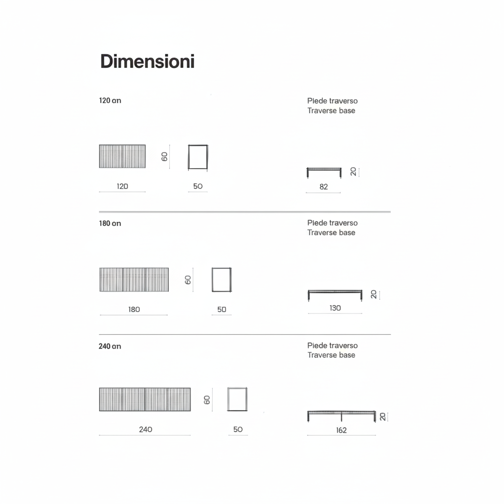 Madia da soggiorno marrone "Arkos" con piede traverso in metallo bronzo e top in vetro specchiato bronzo