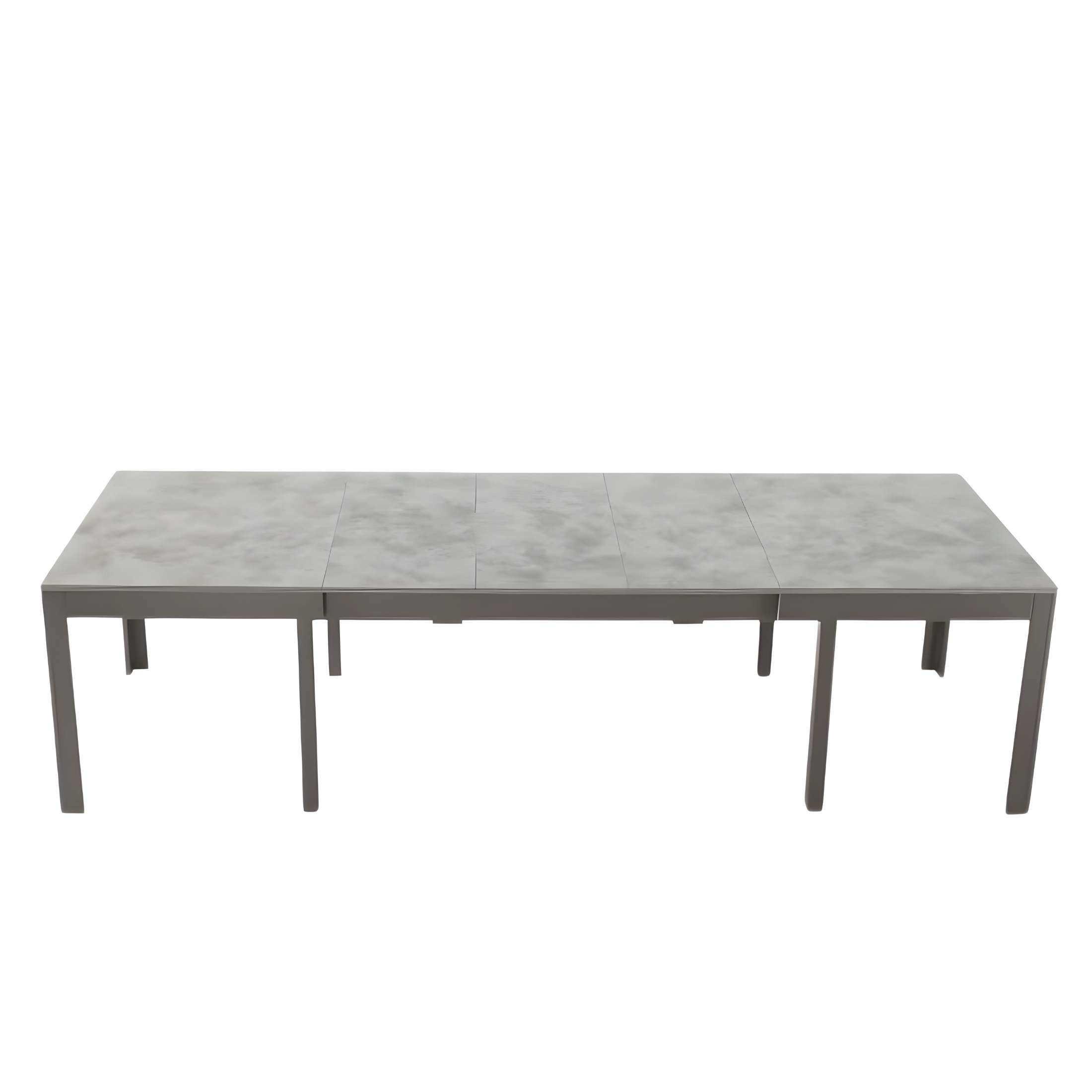 Tavolo da pranzo allungabile "Fabiola" moderno cm 160/320x90 75h