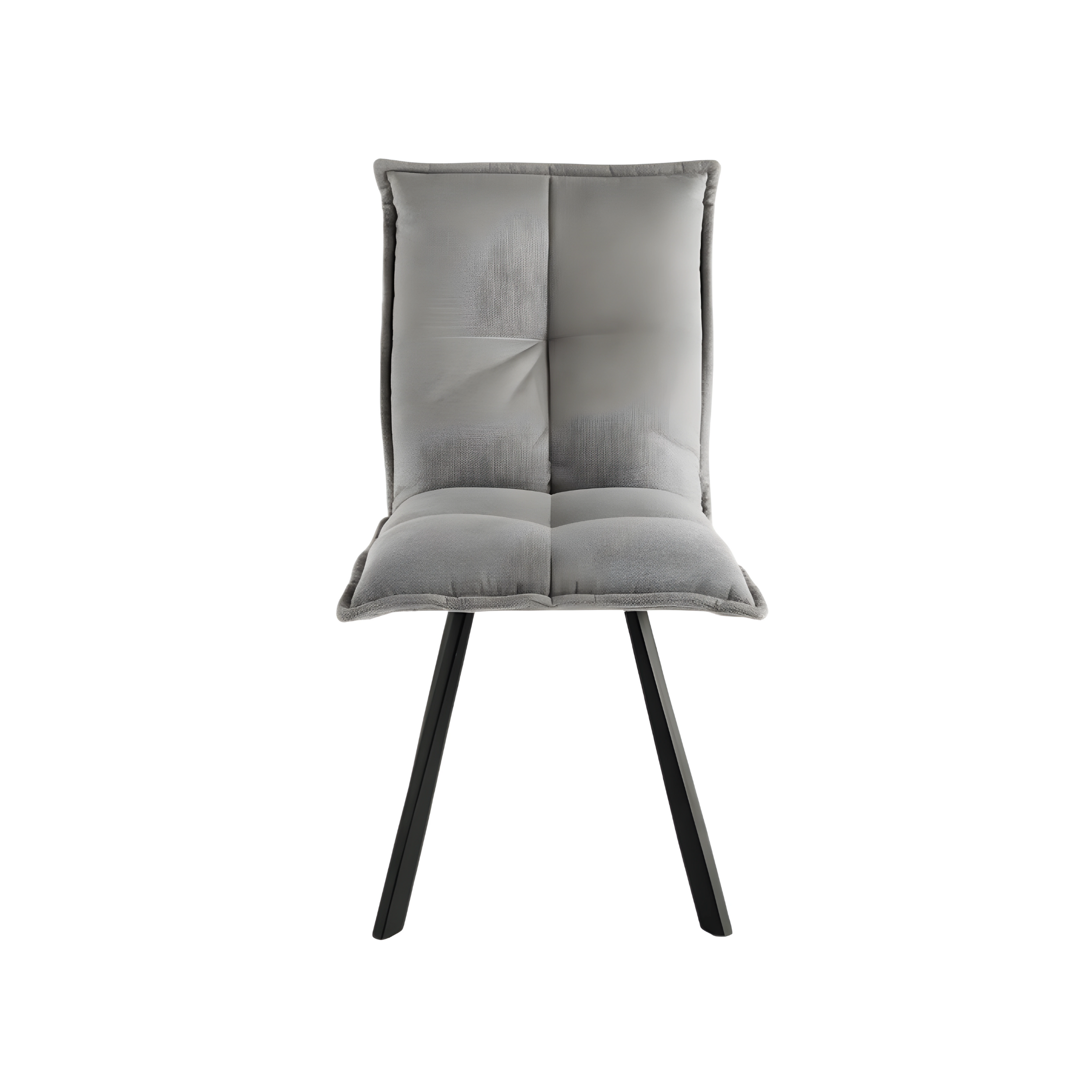 Set di sedie da pranzo "Soraia" in tessuto imbottito cm 50x60 94h