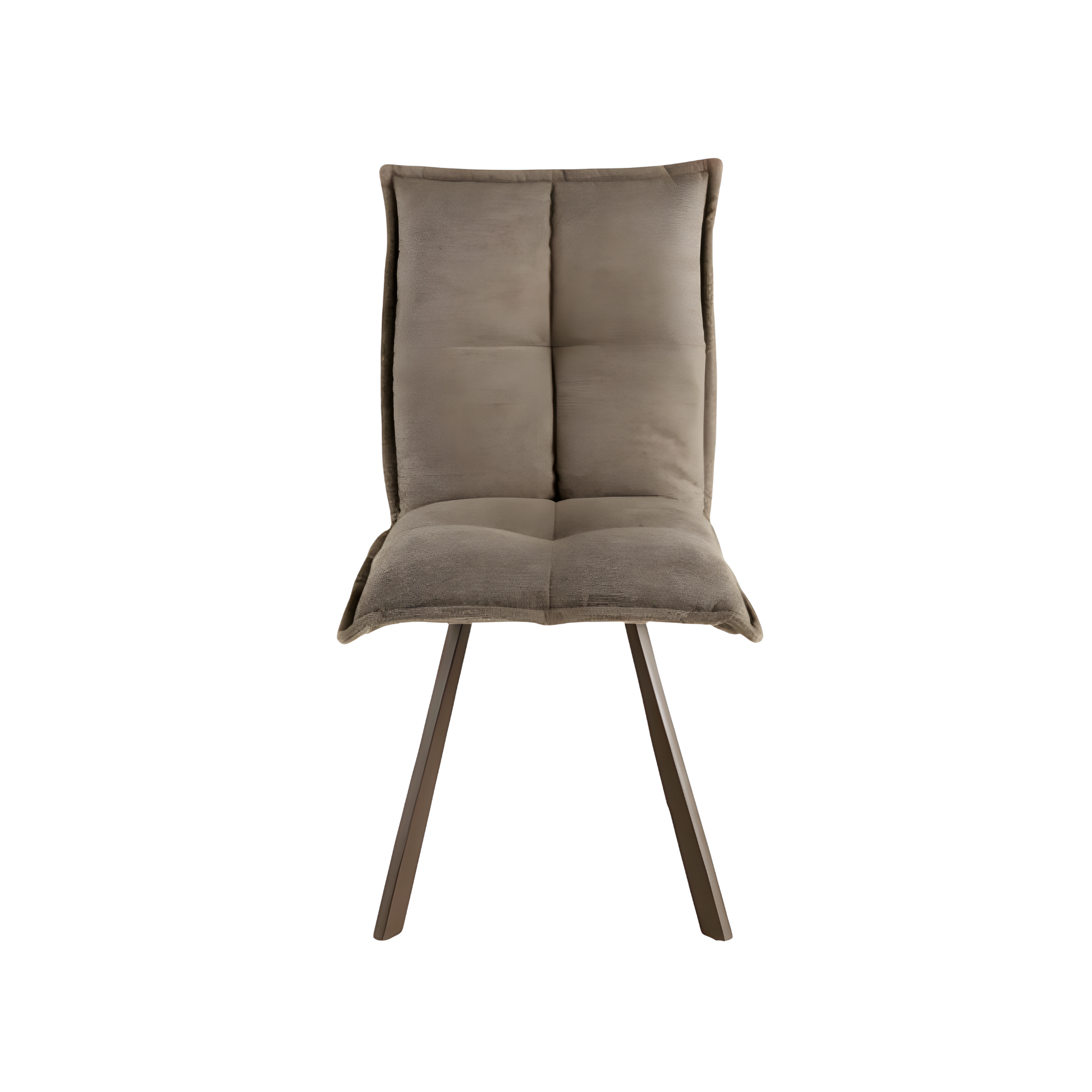 Set di sedie da pranzo "Soraia" in tessuto imbottito cm 50x60 94h