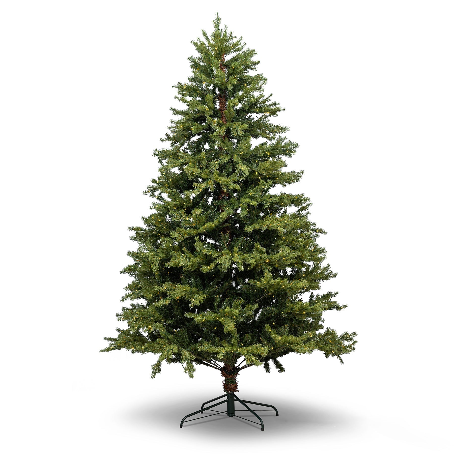 Albero di Natale luminoso con 1200 MicroLed decorazione da interno ed  esterno h 240 cm -Luce