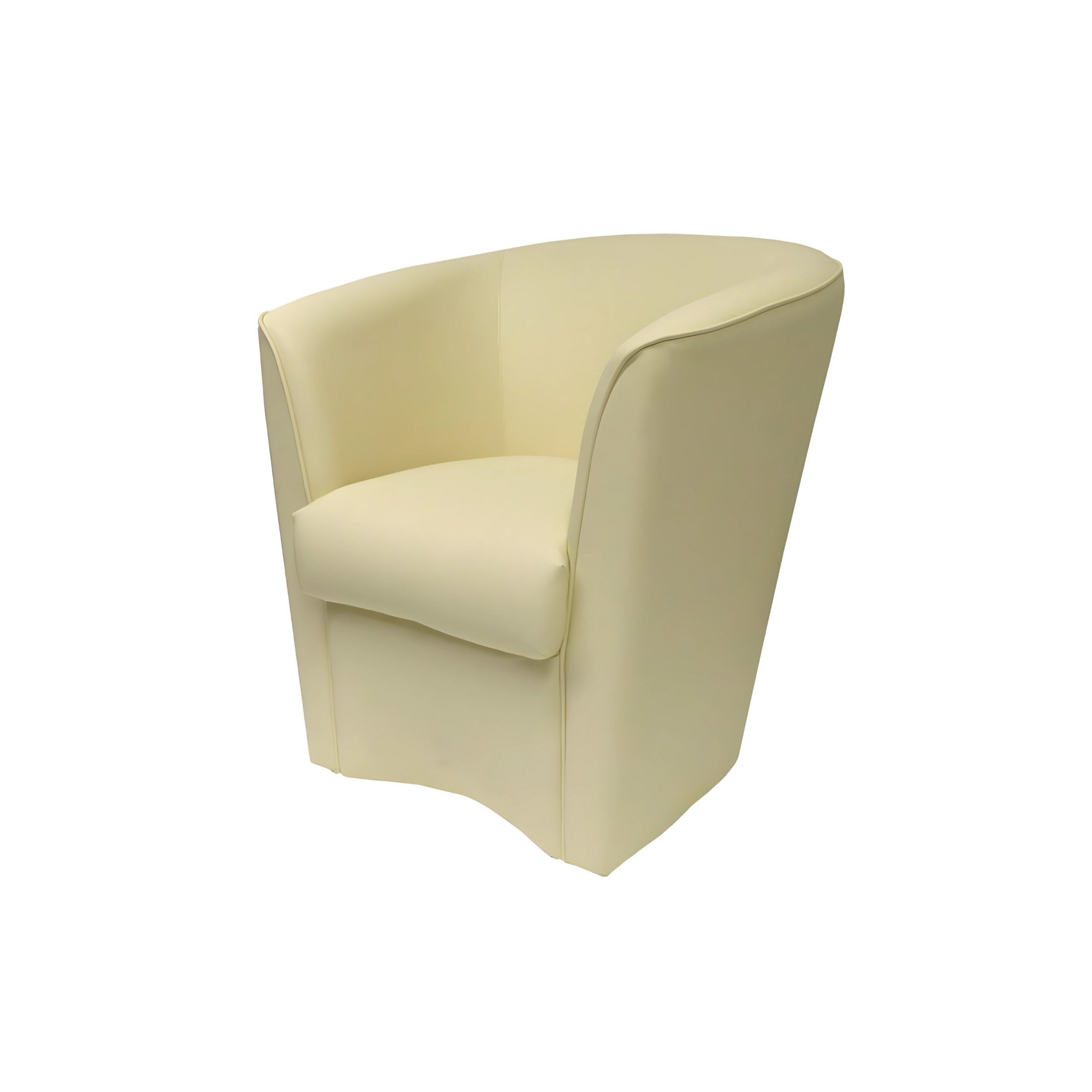 Poltrona moderna in ecopelle "Dallas" elegante cm 70x67 76h