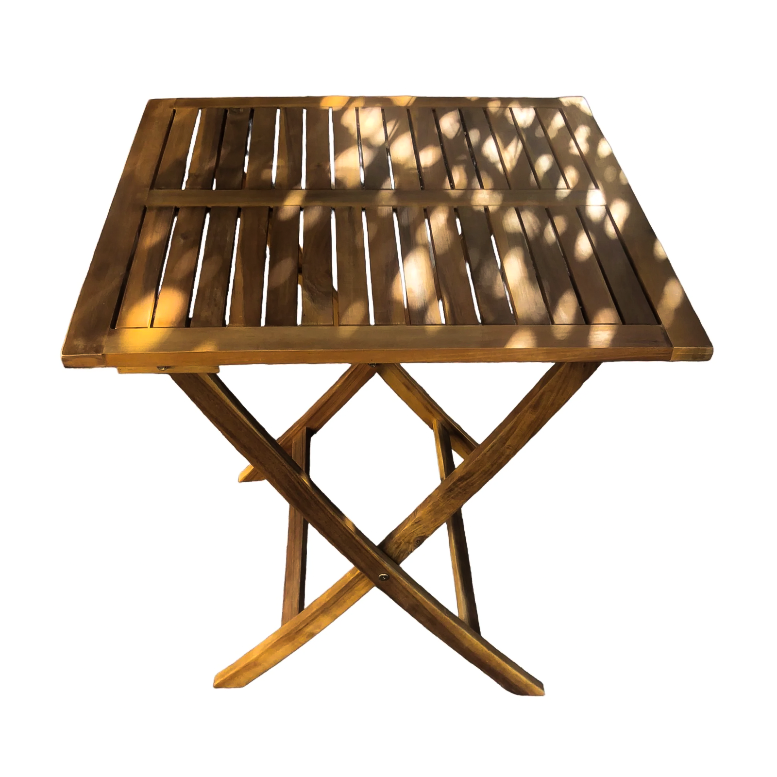 Set da pranzo in legno massello Impression sedia e tavolo richiudibile per giardino