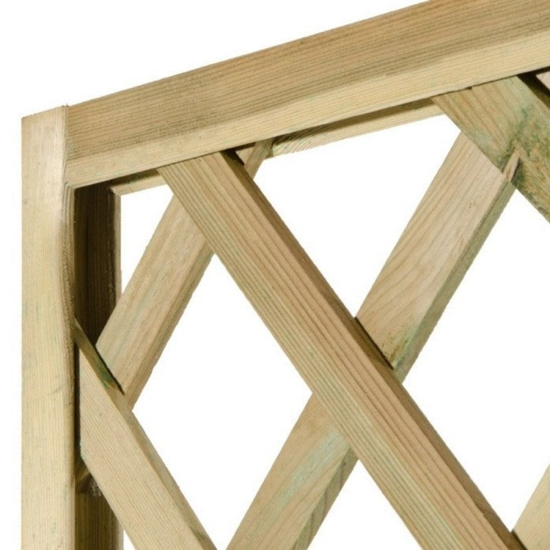 Pannello grigliato quadro impregnato di Papillon cm 90x3 90h