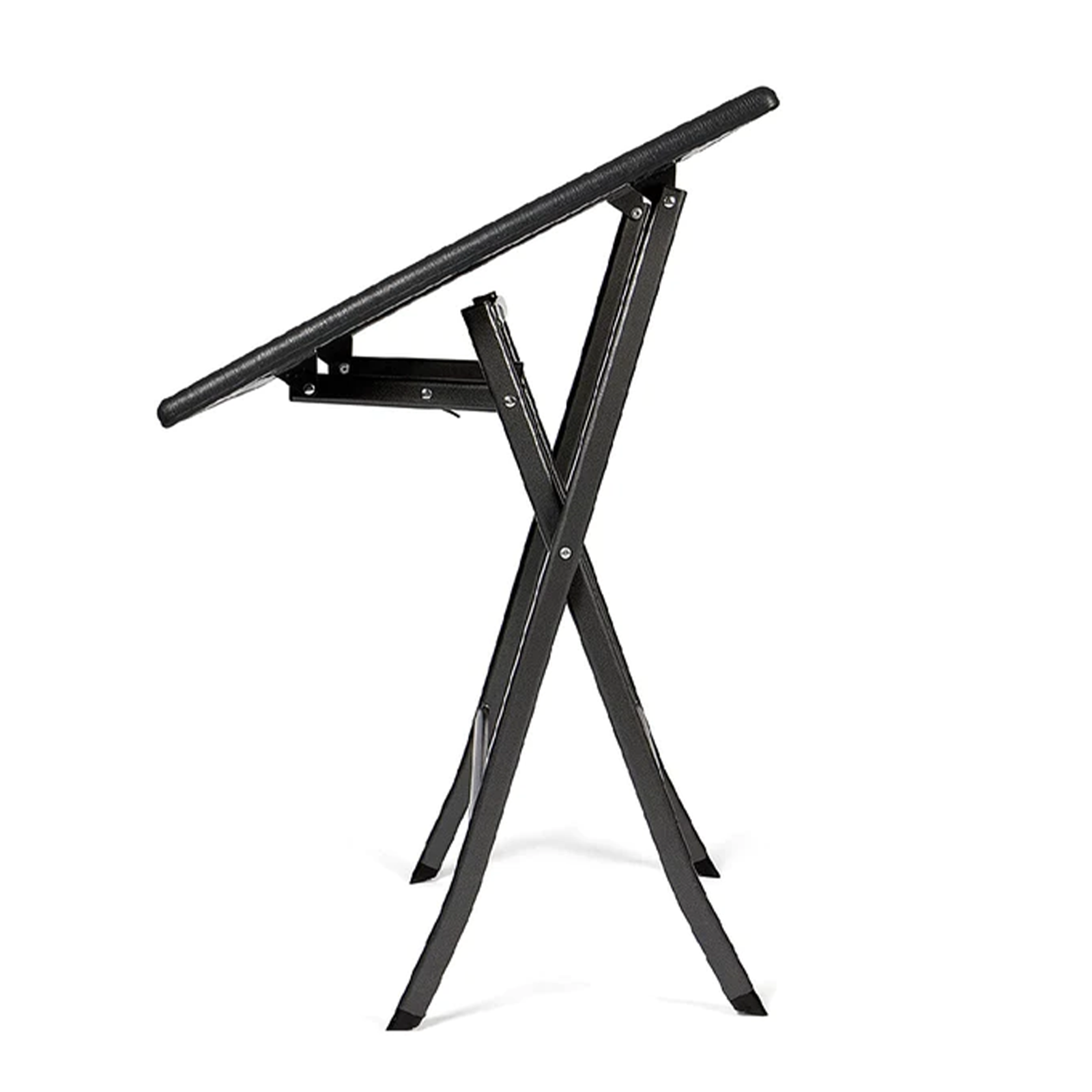 Set da pranzo in acciaio Metalwood pieghevole effetto legno per giardino