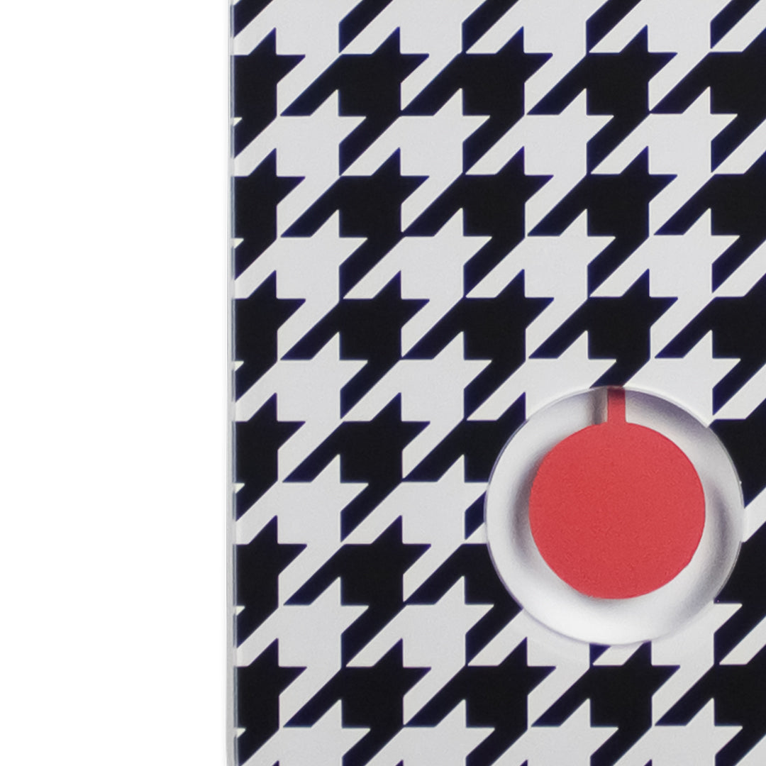 Orologio a pendolo di design "New York" in plex con stampa UV