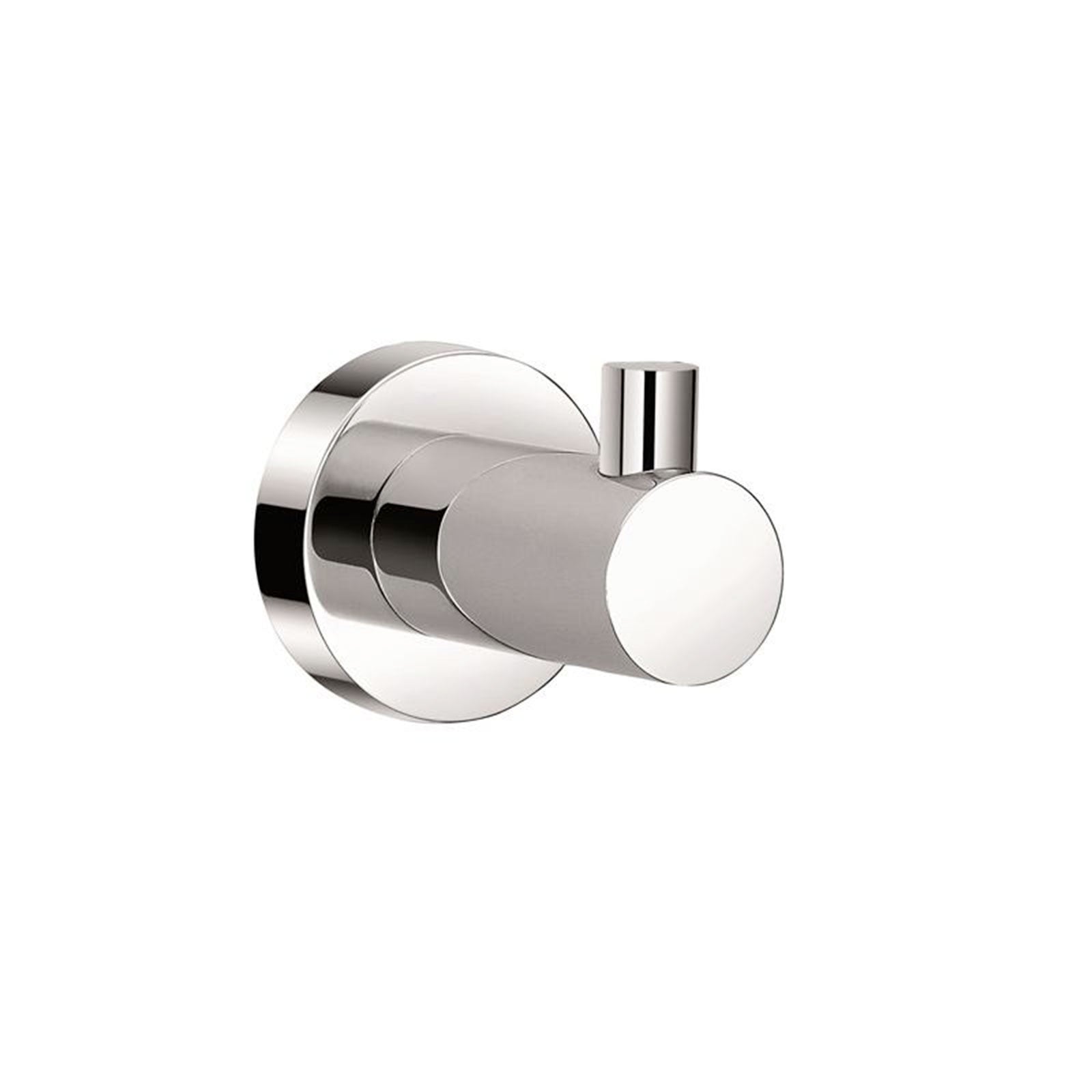 Appendiabiti da bagno Aqua in acciaio inox cromato