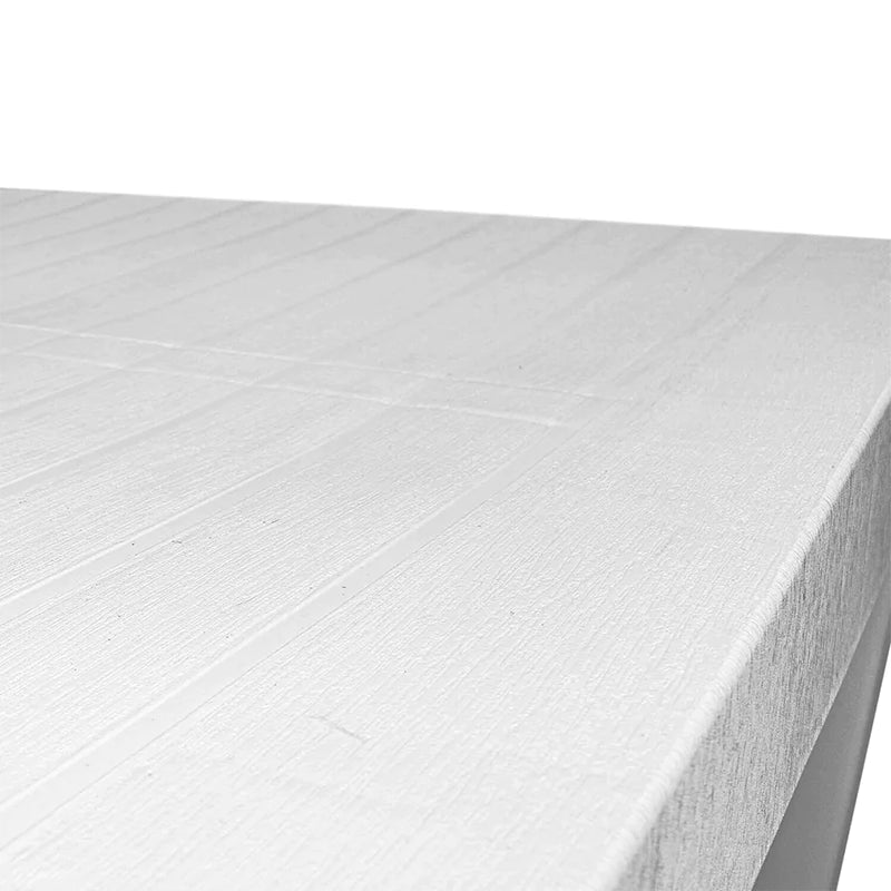 Set da pranzo esterno in resina completo di sedie pieghevoli e tavolo per giardino veranda