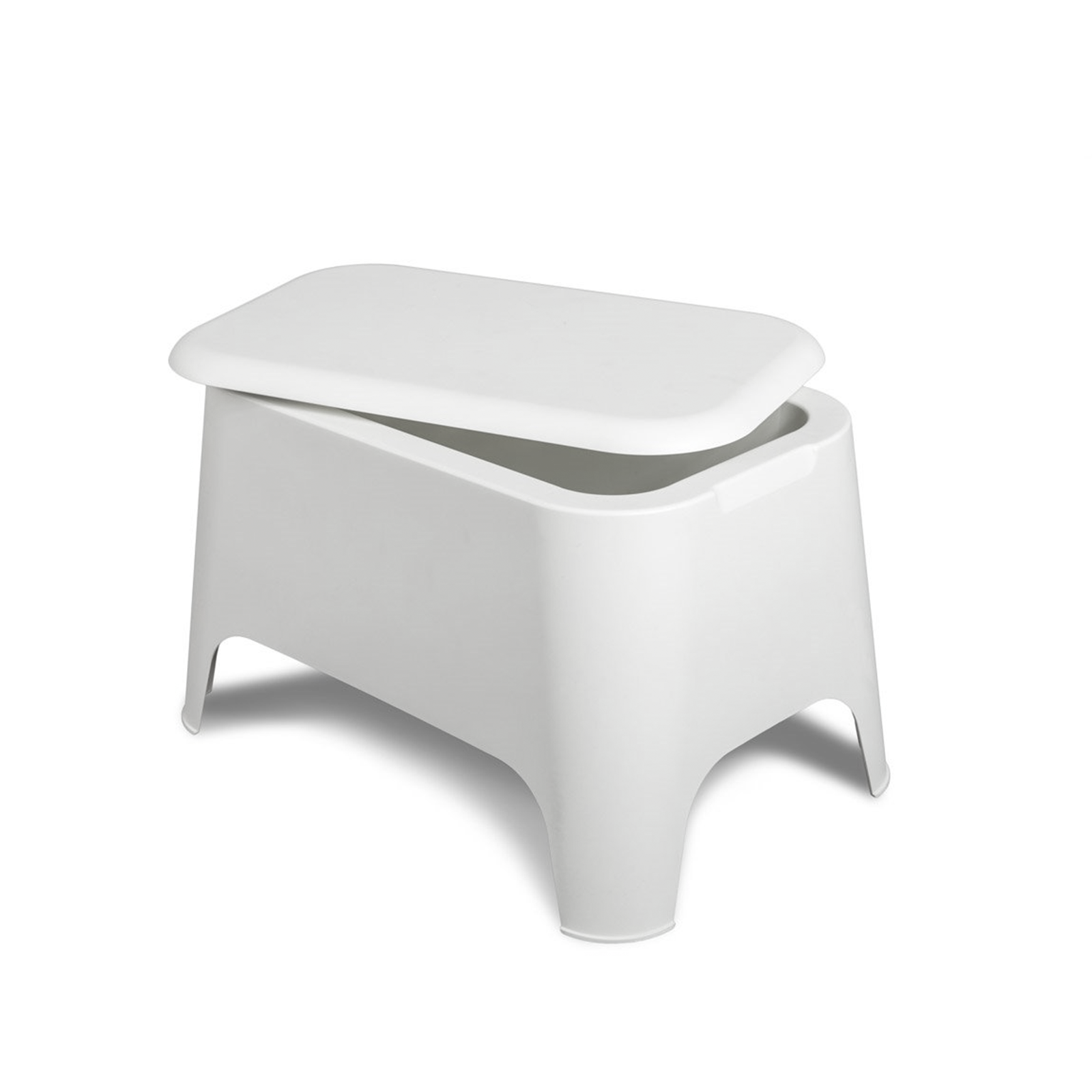 Tavolino contenitore in resina Petra da giardino baule