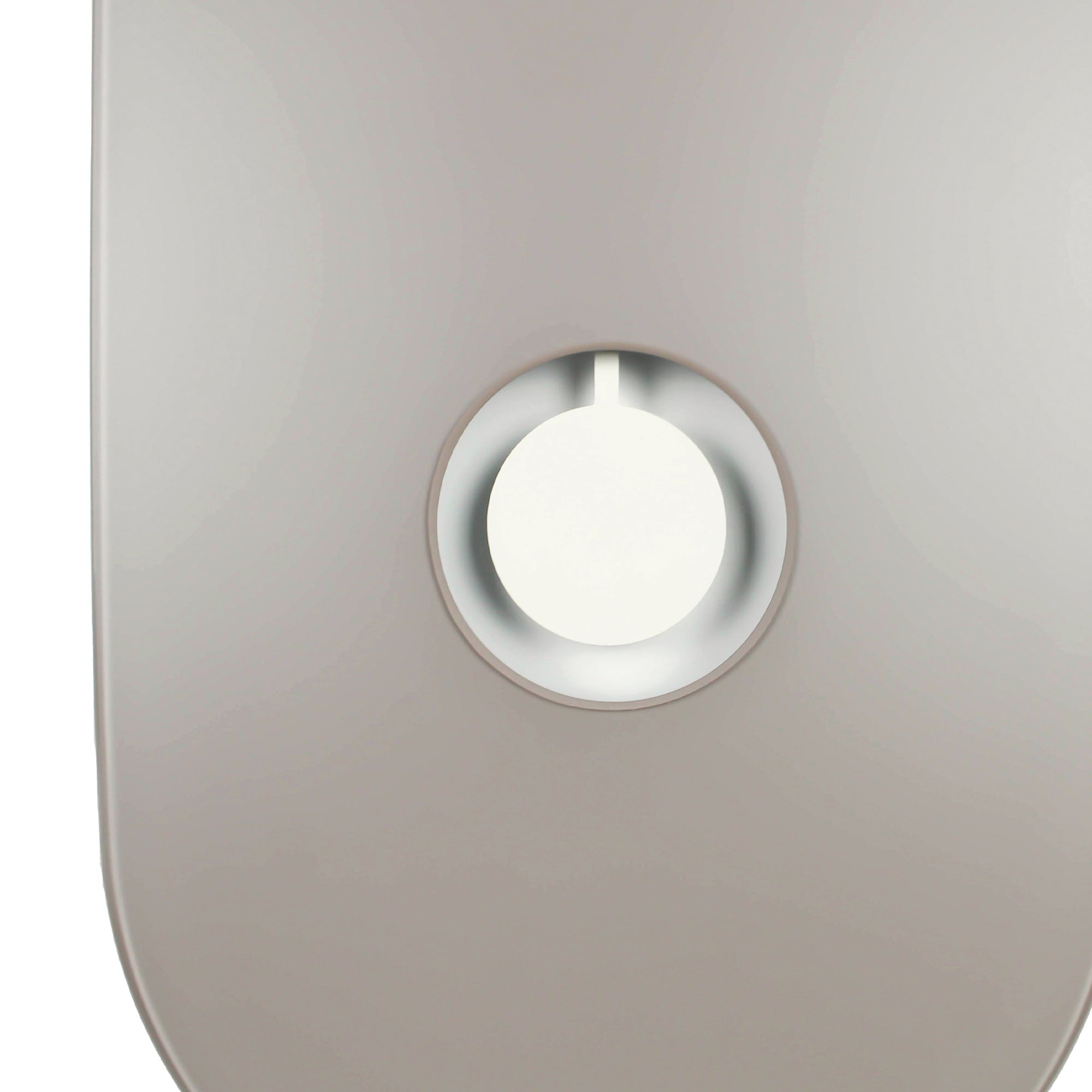 Pendule Design "Berlin" en Verre Satiné