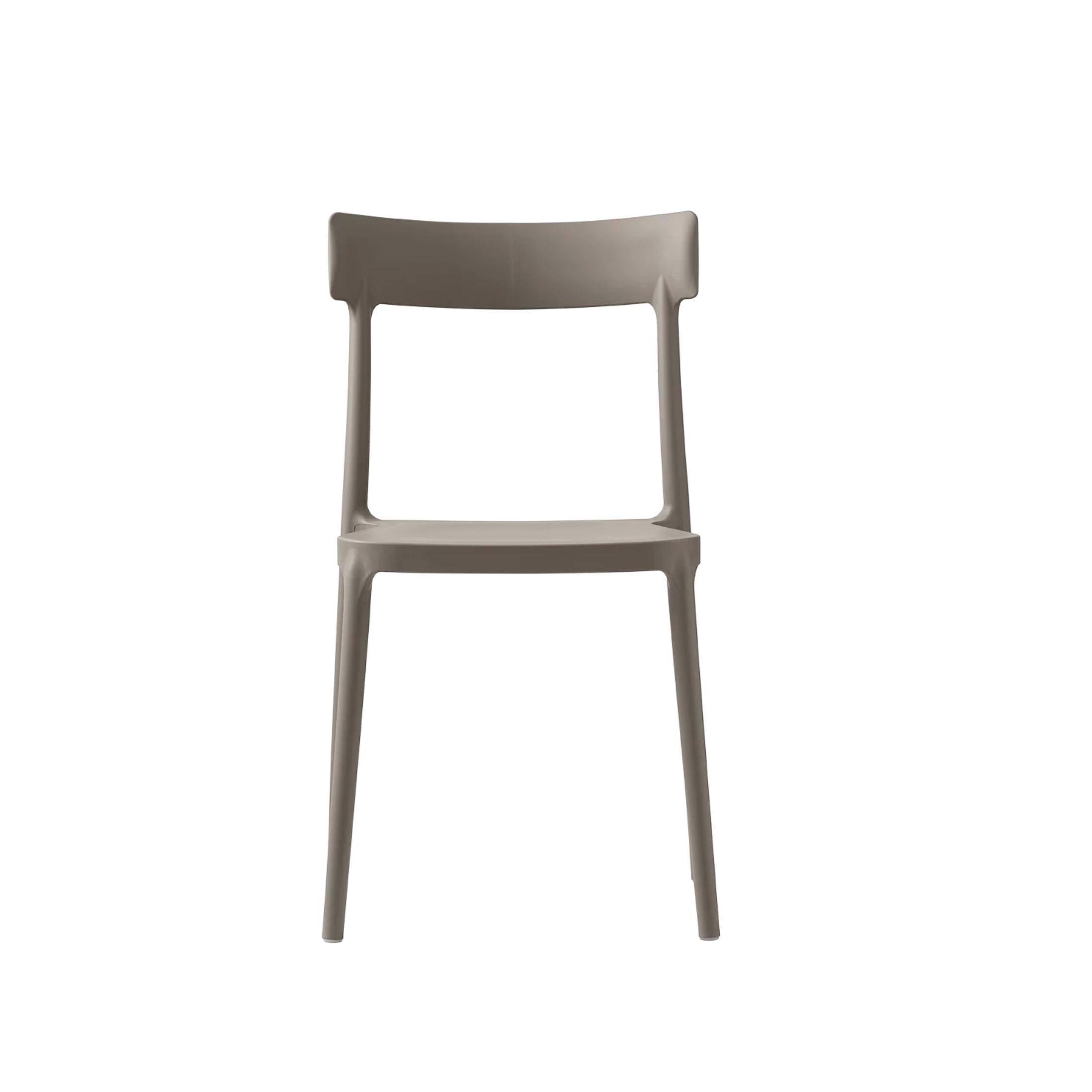 Silla apilable de polipropileno "Argo" moderna interior exterior 48x47 cm 82h