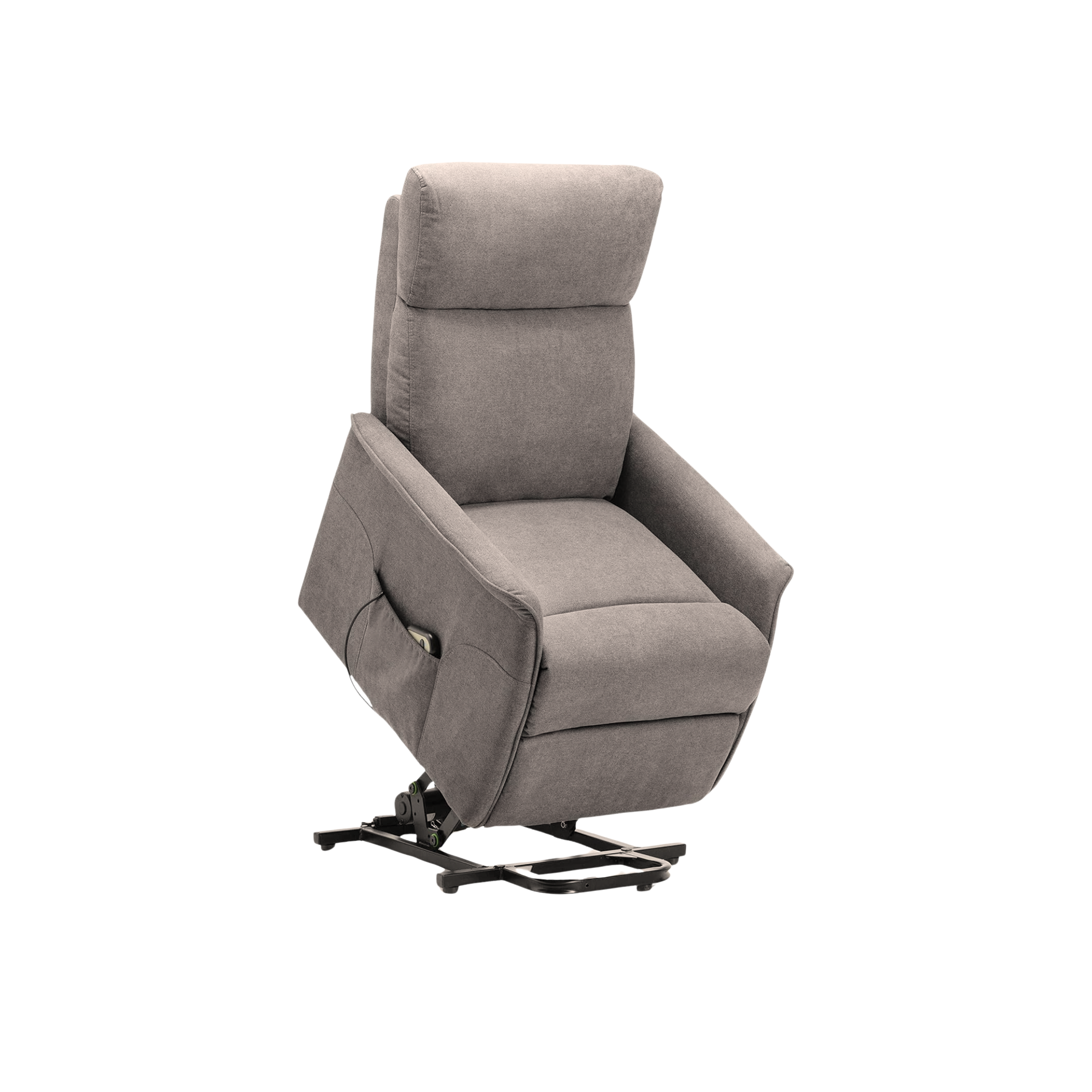 Poltrona reclinabile "Relax" funzione alzapersona in tessuto enjoy cm 66x90 97h