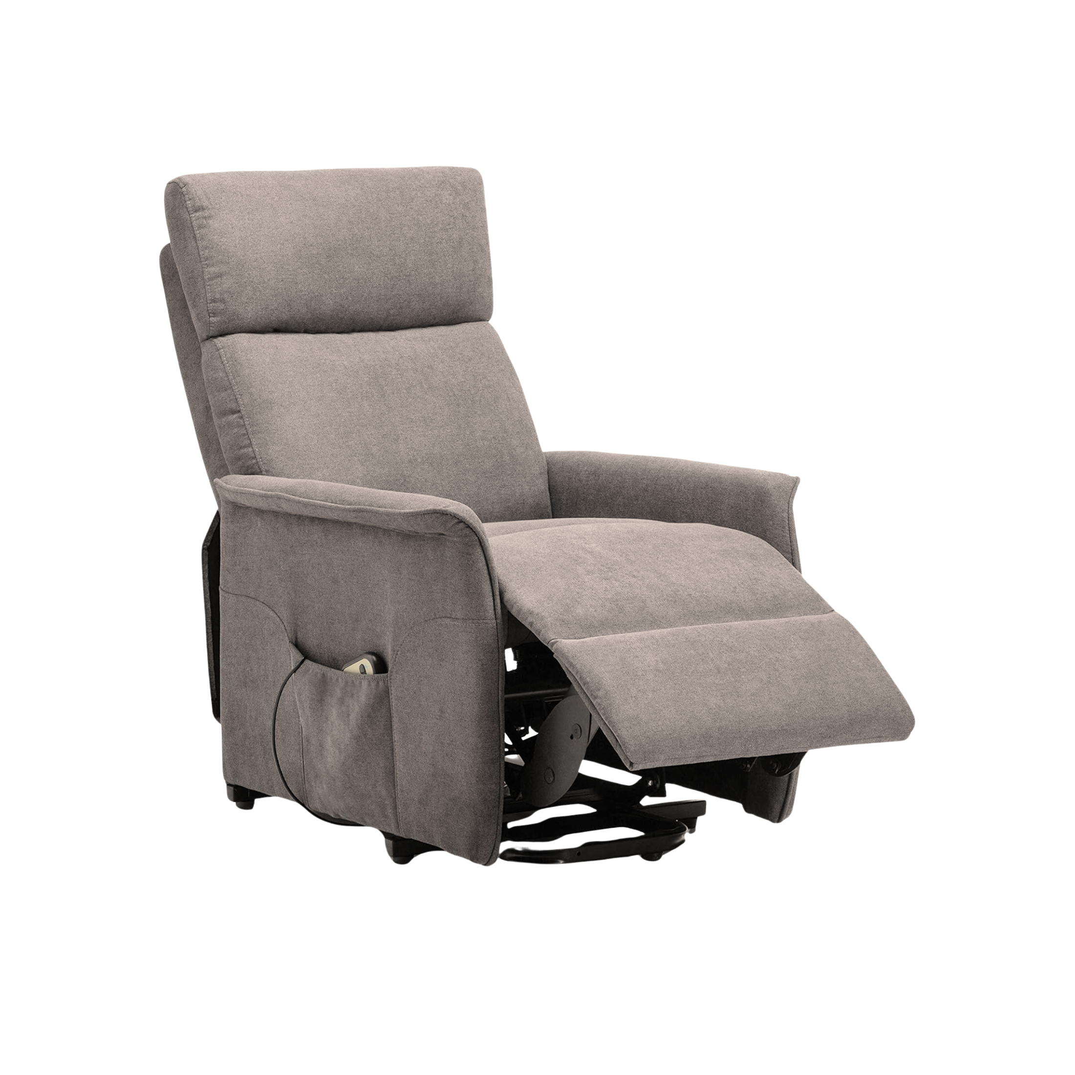 Poltrona reclinabile "Relax" funzione alzapersona in tessuto enjoy cm 66x90 97h