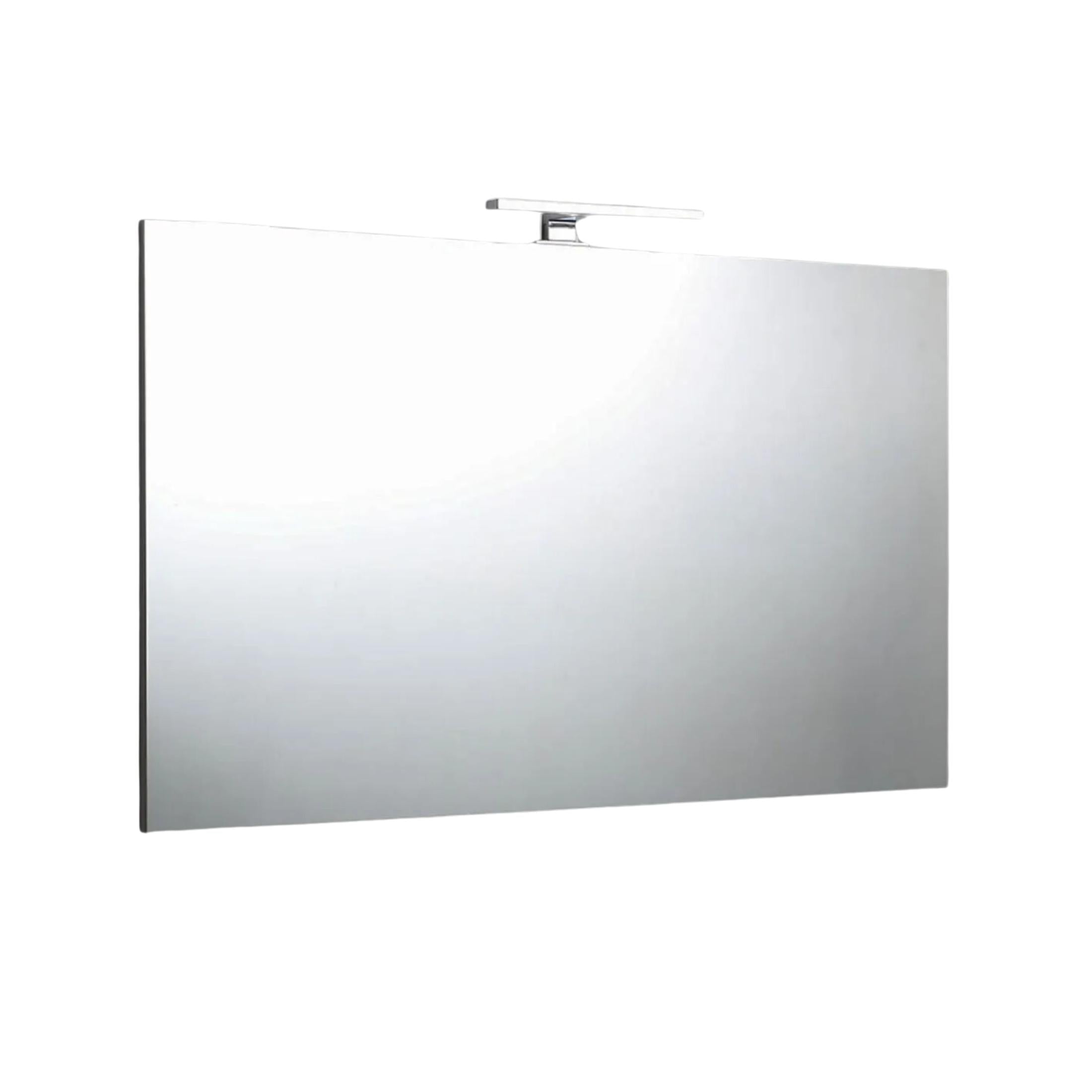 Specchio a led per bagno "Rivermas" reversibile rettangolare senza cornice