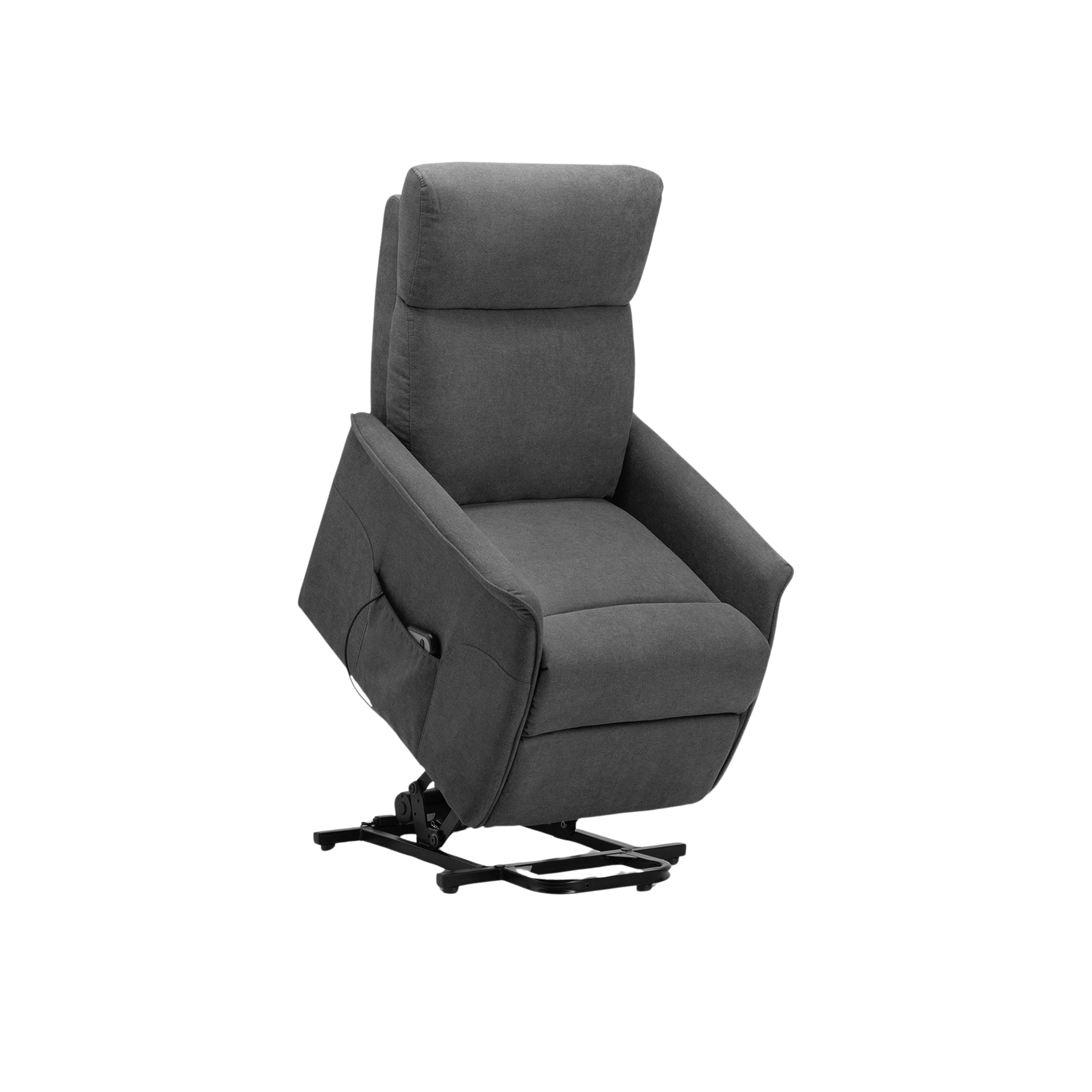 Poltrona reclinabile "Relax" funzione alzapersona in tessuto enjoy cm 66x90 97h