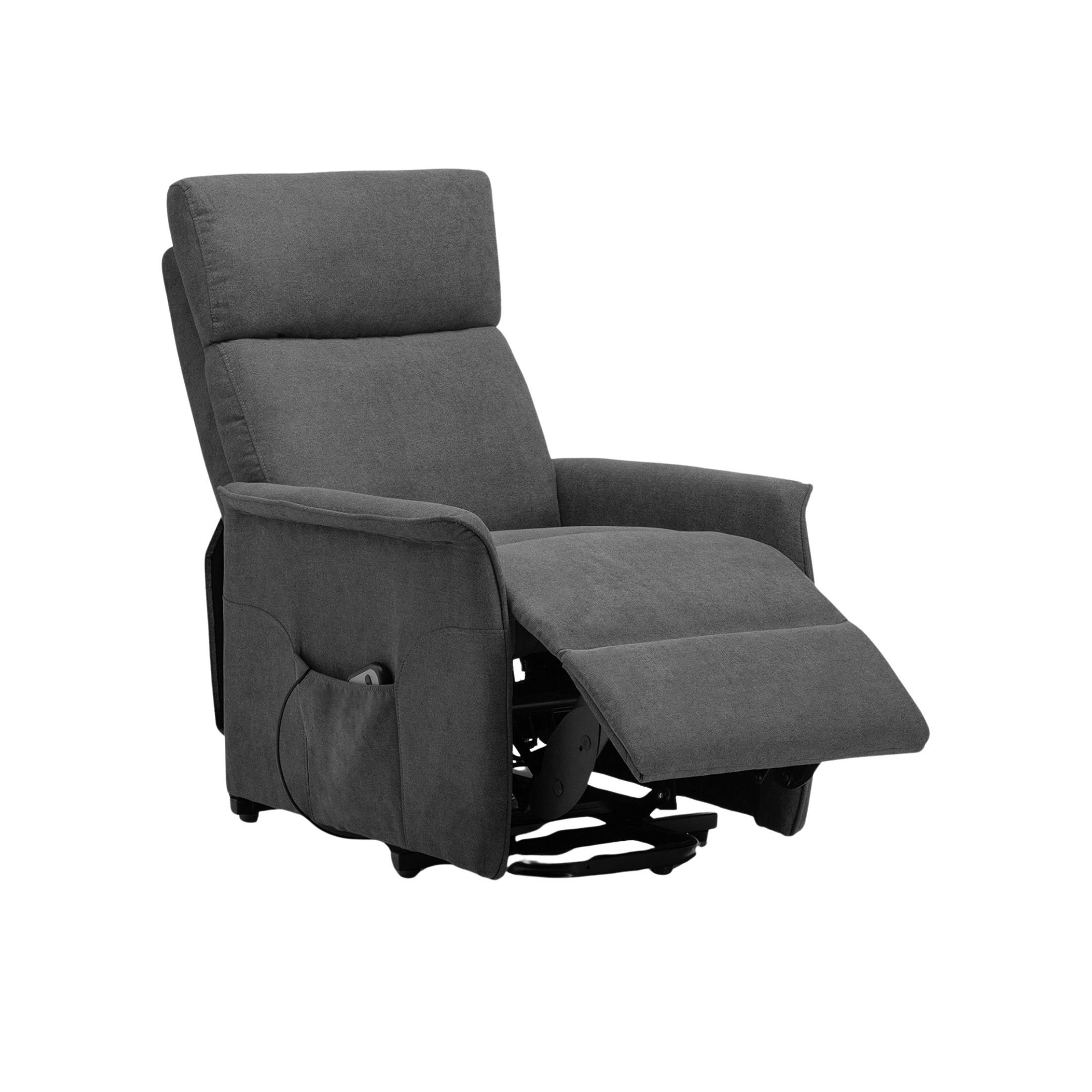 Poltrona reclinabile "Relax" funzione alzapersona in tessuto enjoy cm 66x90 97h
