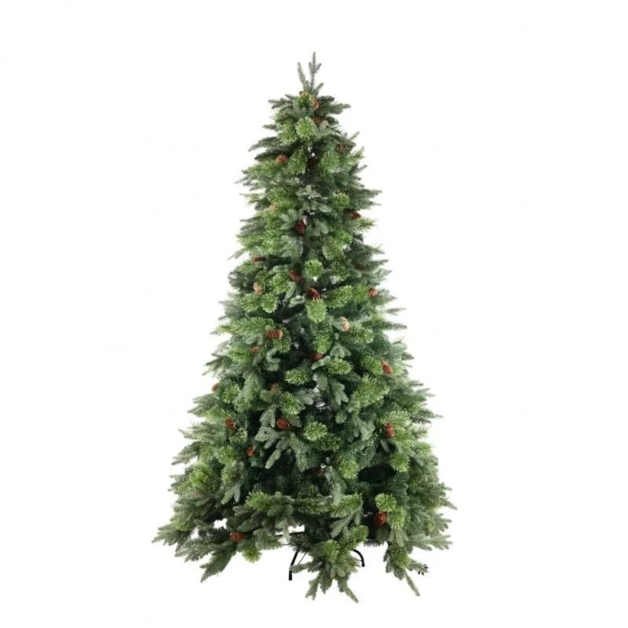 Árbol de Navidad "Vela" en PE efecto tacto real y PP efecto aguja de pino