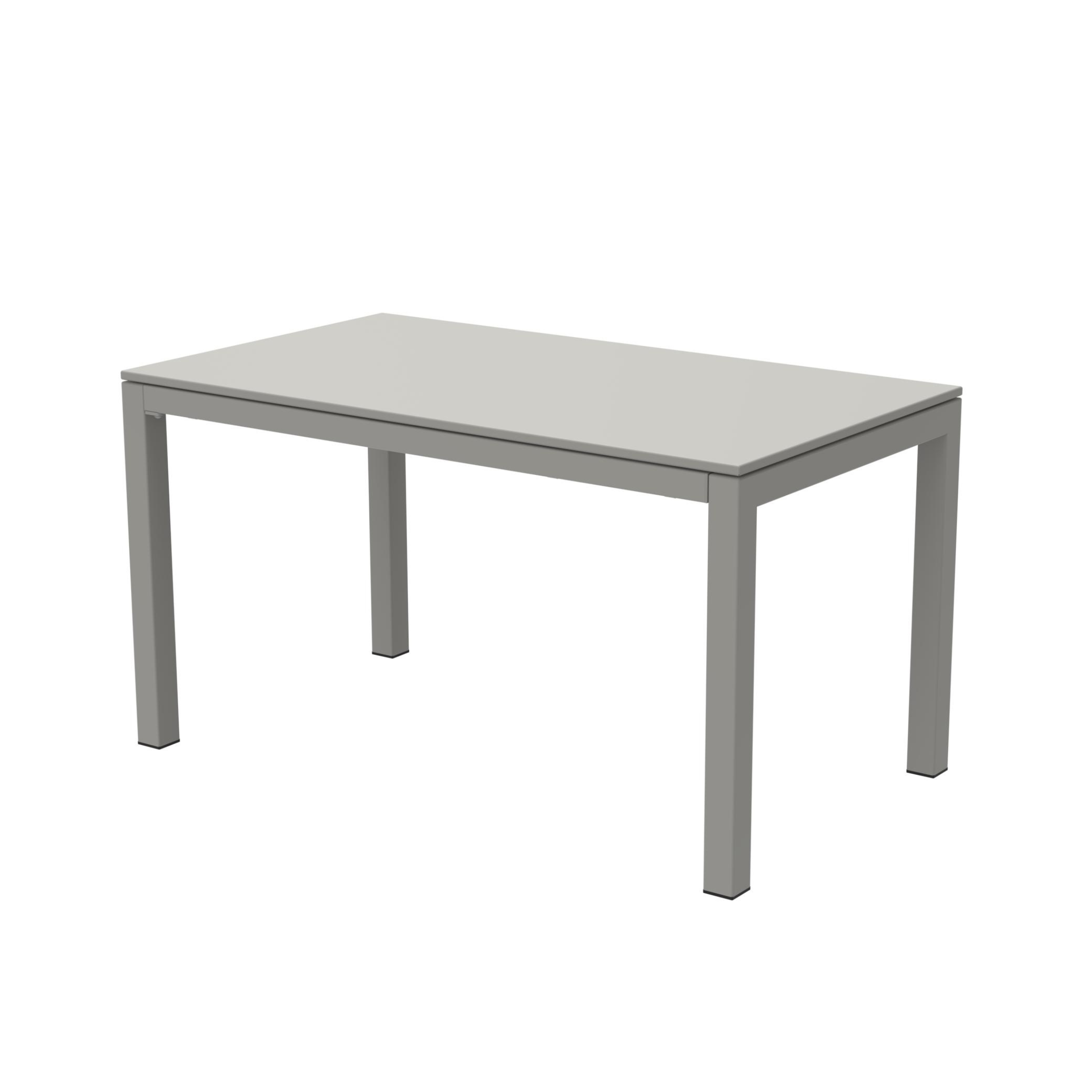 Table extensible "Extia" en métal peint pour jardin moderne