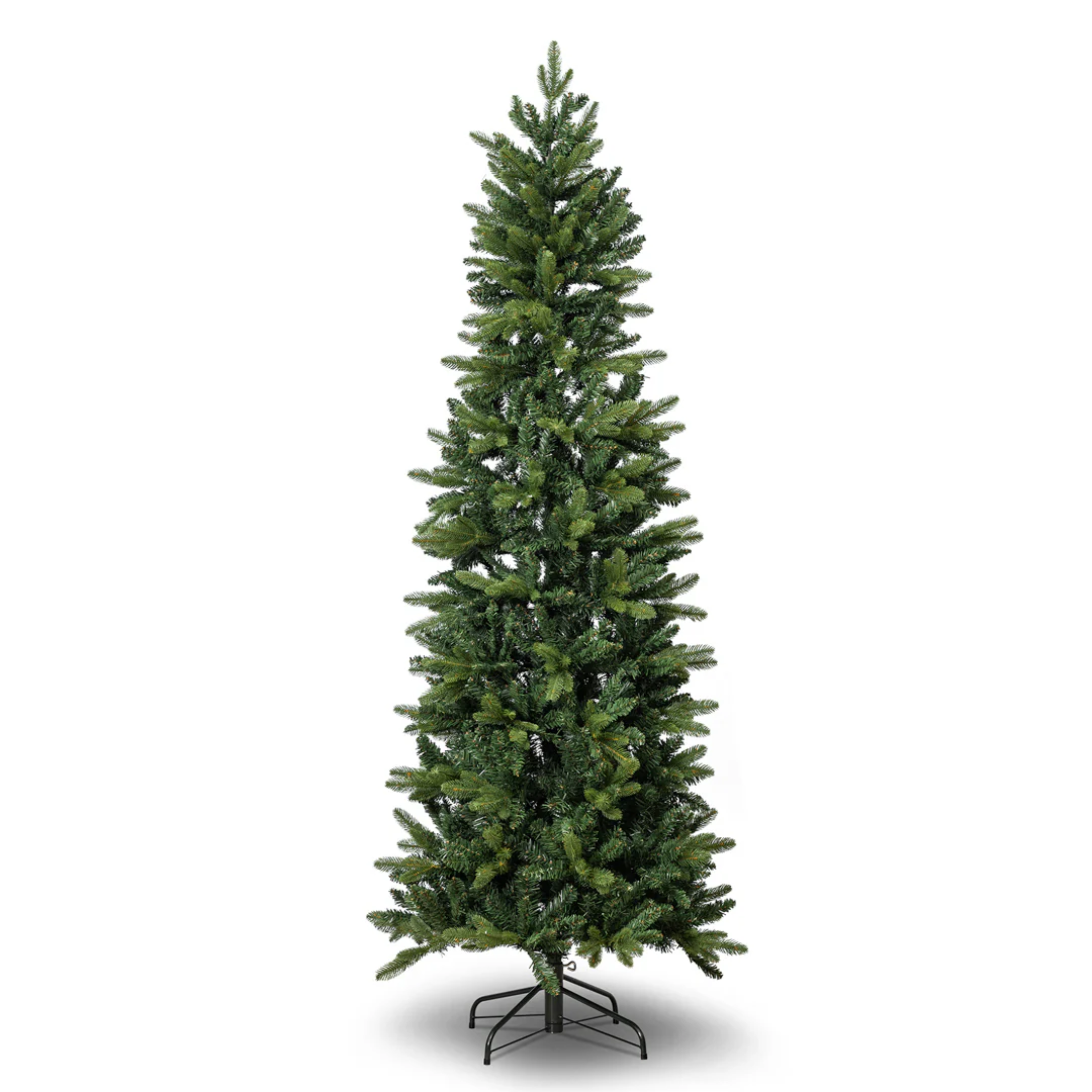 Albero di Natale slim "Bruma" effetto Real Touch PE + PVC di altissima qualità