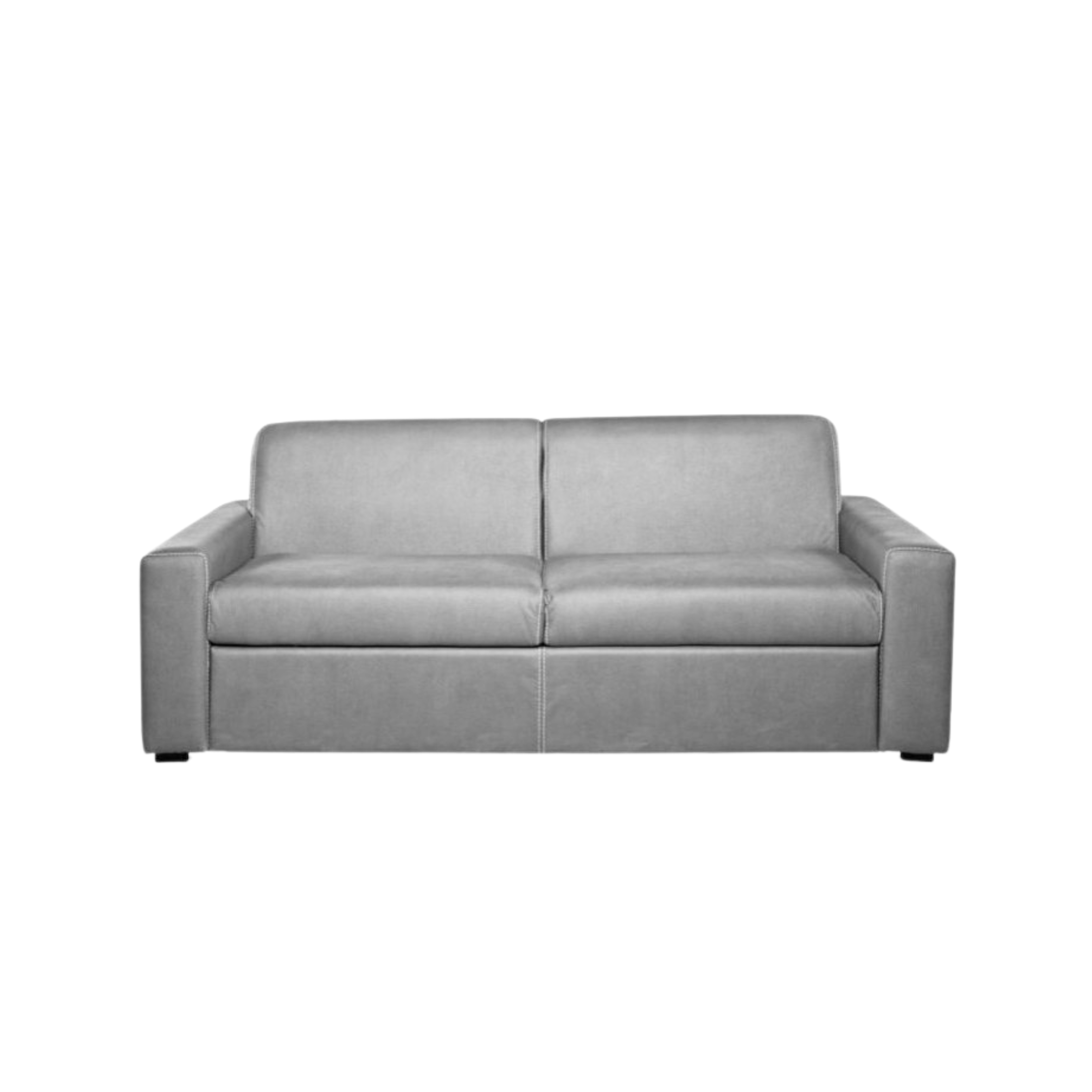 Divano letto a 3 posti contenitore "Flash" in tessuto sfoderabile cm 199x98 84h