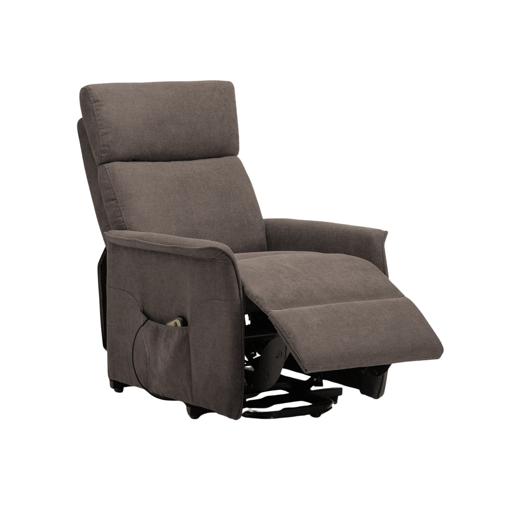 Poltrona reclinabile "Relax" funzione alzapersona in tessuto enjoy cm 66x90 97h